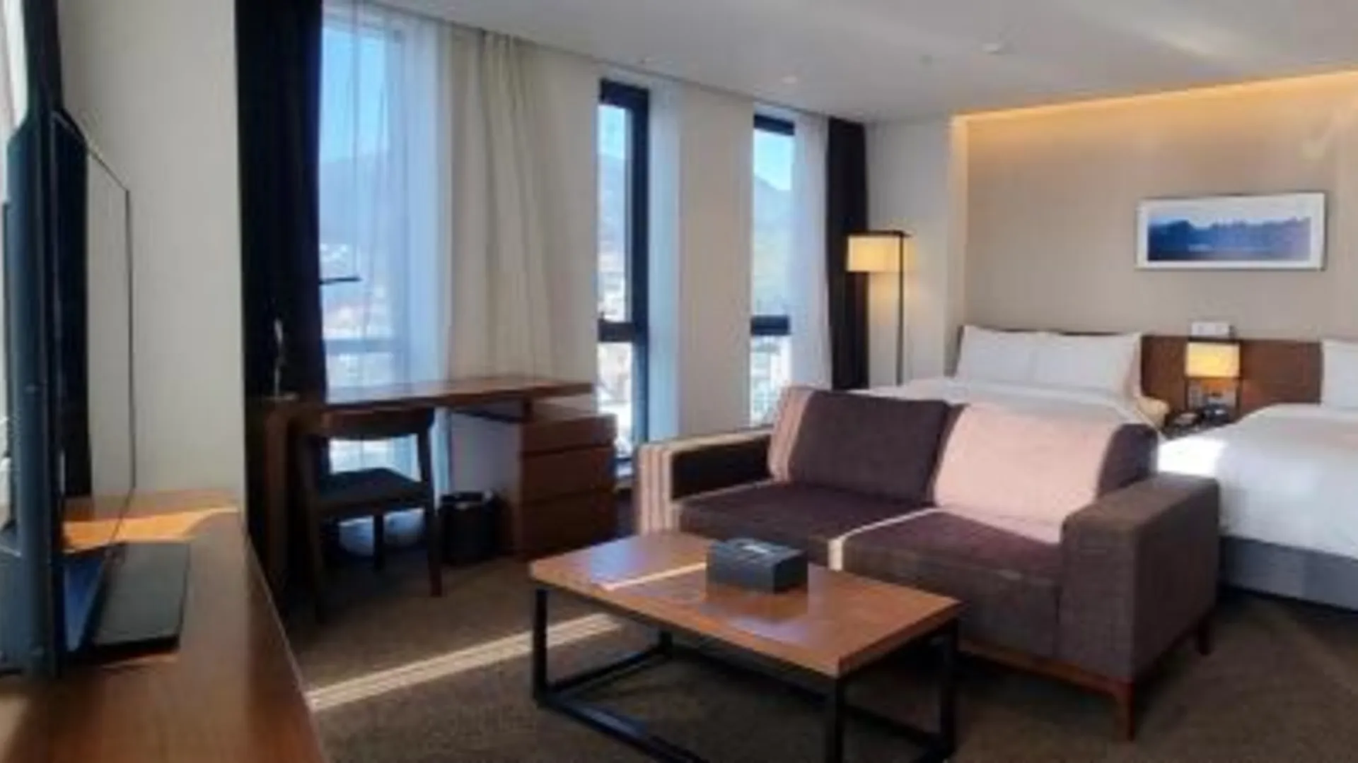 부산 라마다 앙코르 바이 윈덤 부산 해운대 4성급 호텔 스위트룸