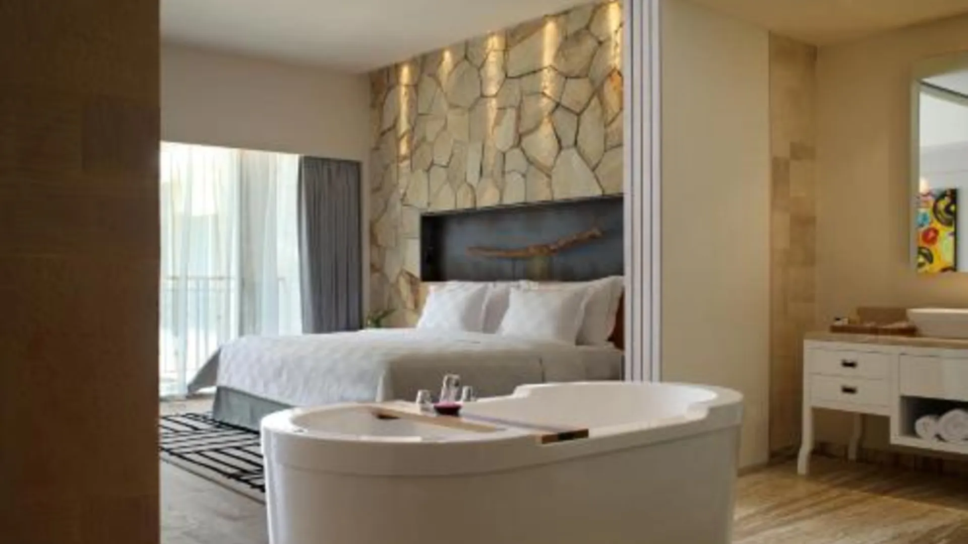 발리 TS 스위트 스미냑 5성급 호텔 전망