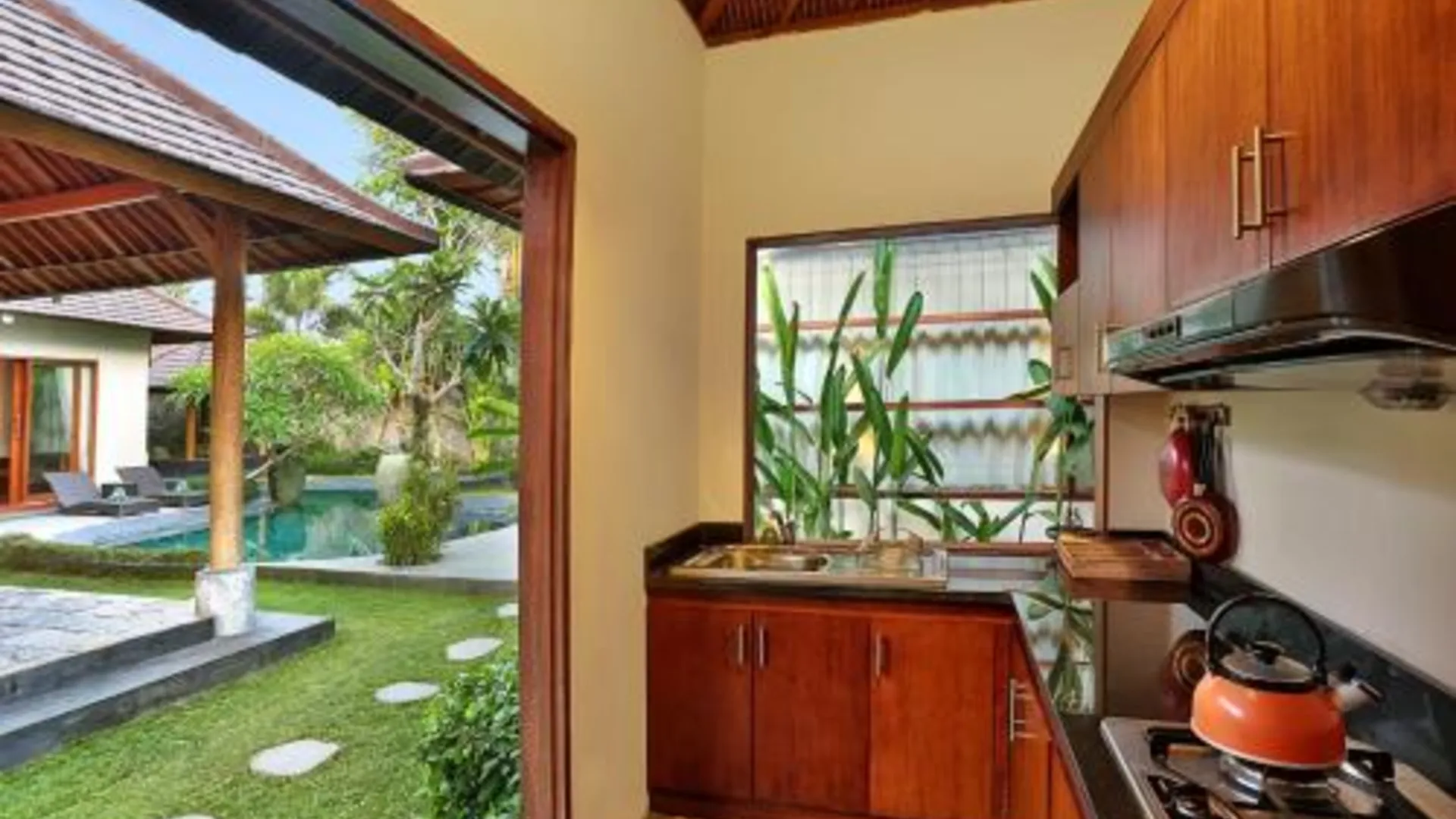 발리 더 캄풍 우붓 빌라 4성급 호텔 전망