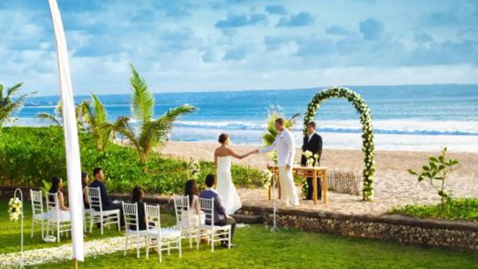 발리 더 오베로이 비치 리조트 5성급 호텔 전망