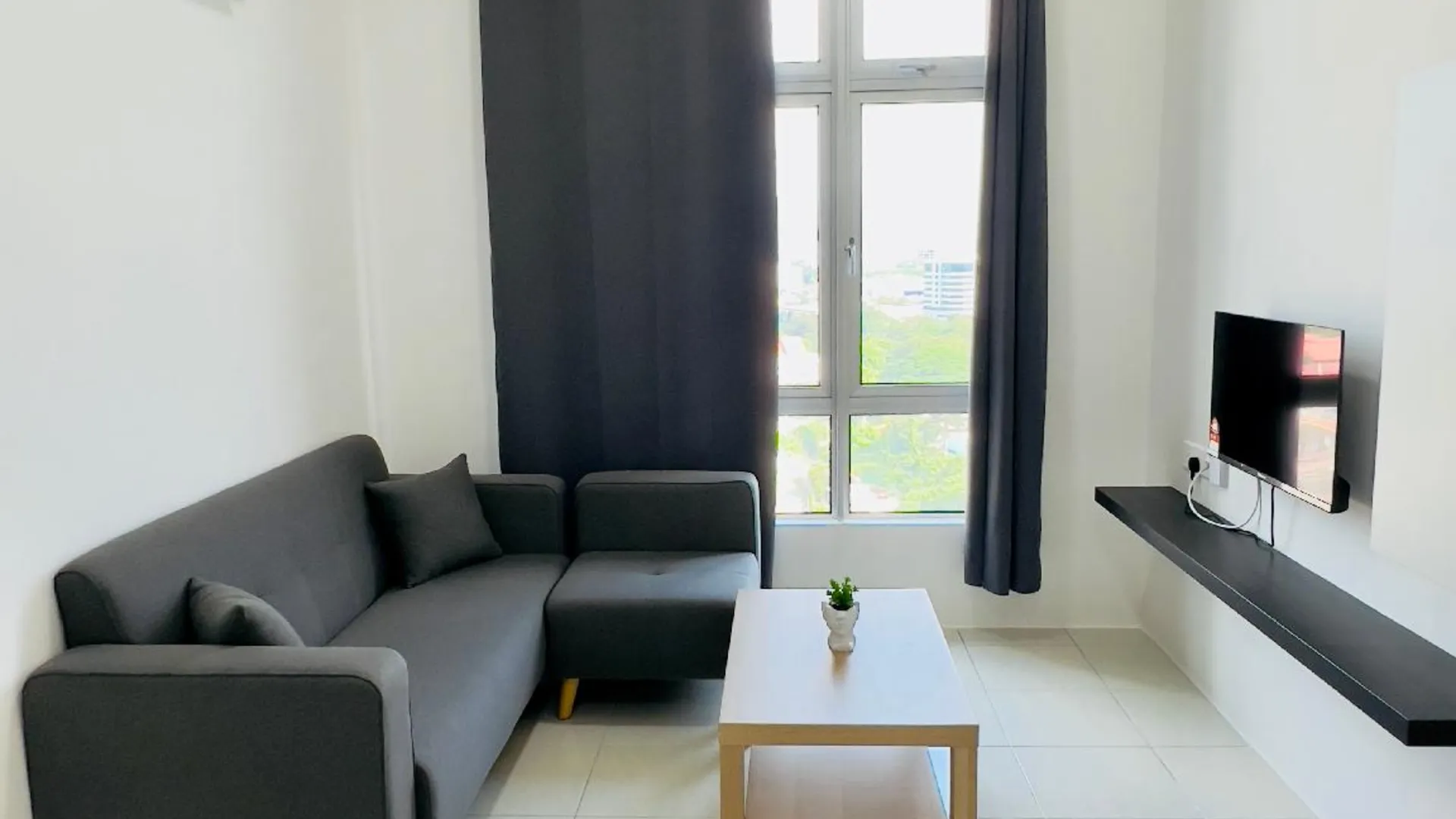 이포 캄풍 자와의 아파트먼트 (62m², 침실 2개, 프라이빗 욕실 2개) 3성급 싱글룸 스위트룸