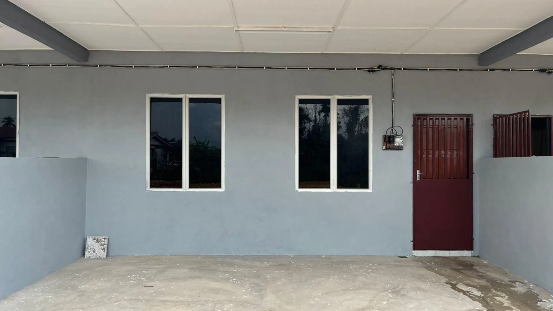 쿠안탄 반다르 인데라 마코타의 프라이빗 하우스 (900m², 침실 3개, 프라이빗 욕실 2개) 2성급 싱글룸 객실