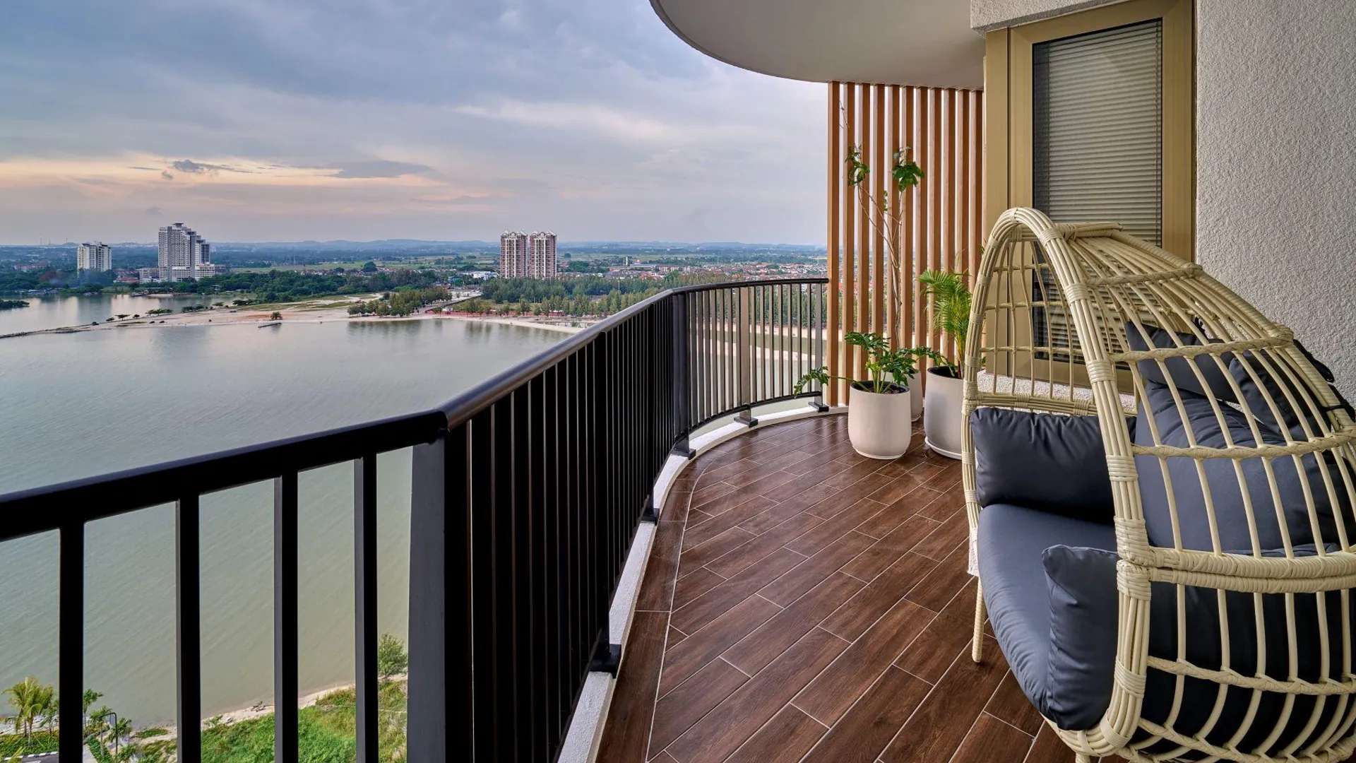 말라카 Birkin International Hotel 5성급 호텔 전망