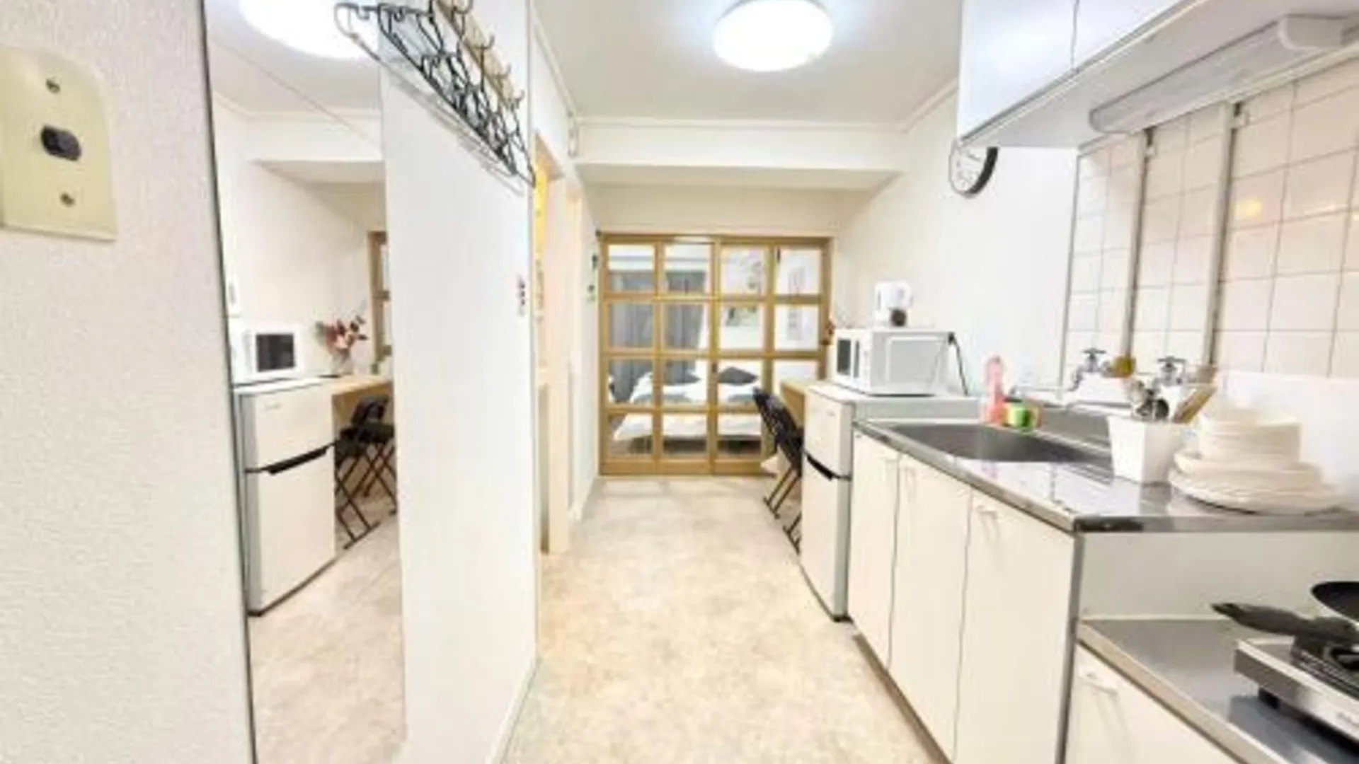 도쿄 / 동경 Shinjuku Waseda Cartref 3 3성급 싱글룸 로비