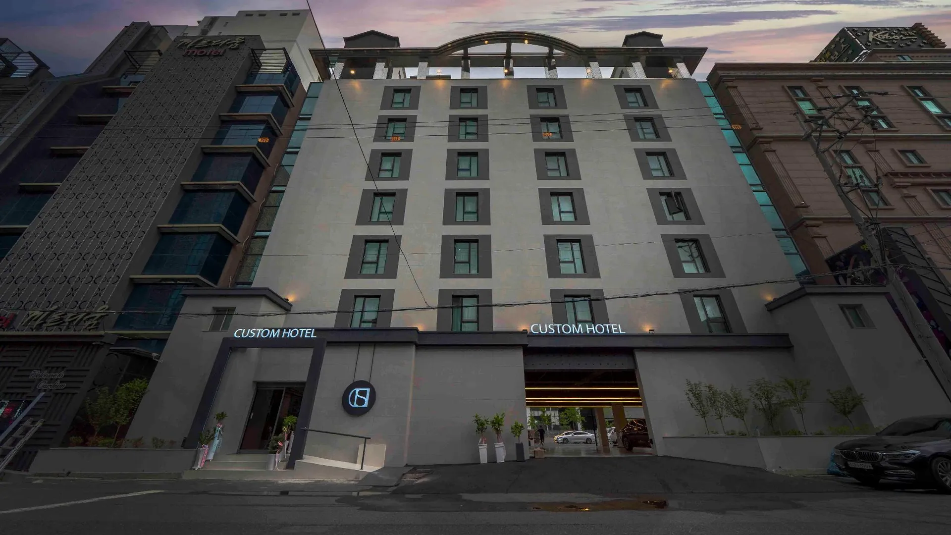 울산 울산 삼산 CUSTOM HOTEL(커스텀 호텔) 1성급 호텔 전망