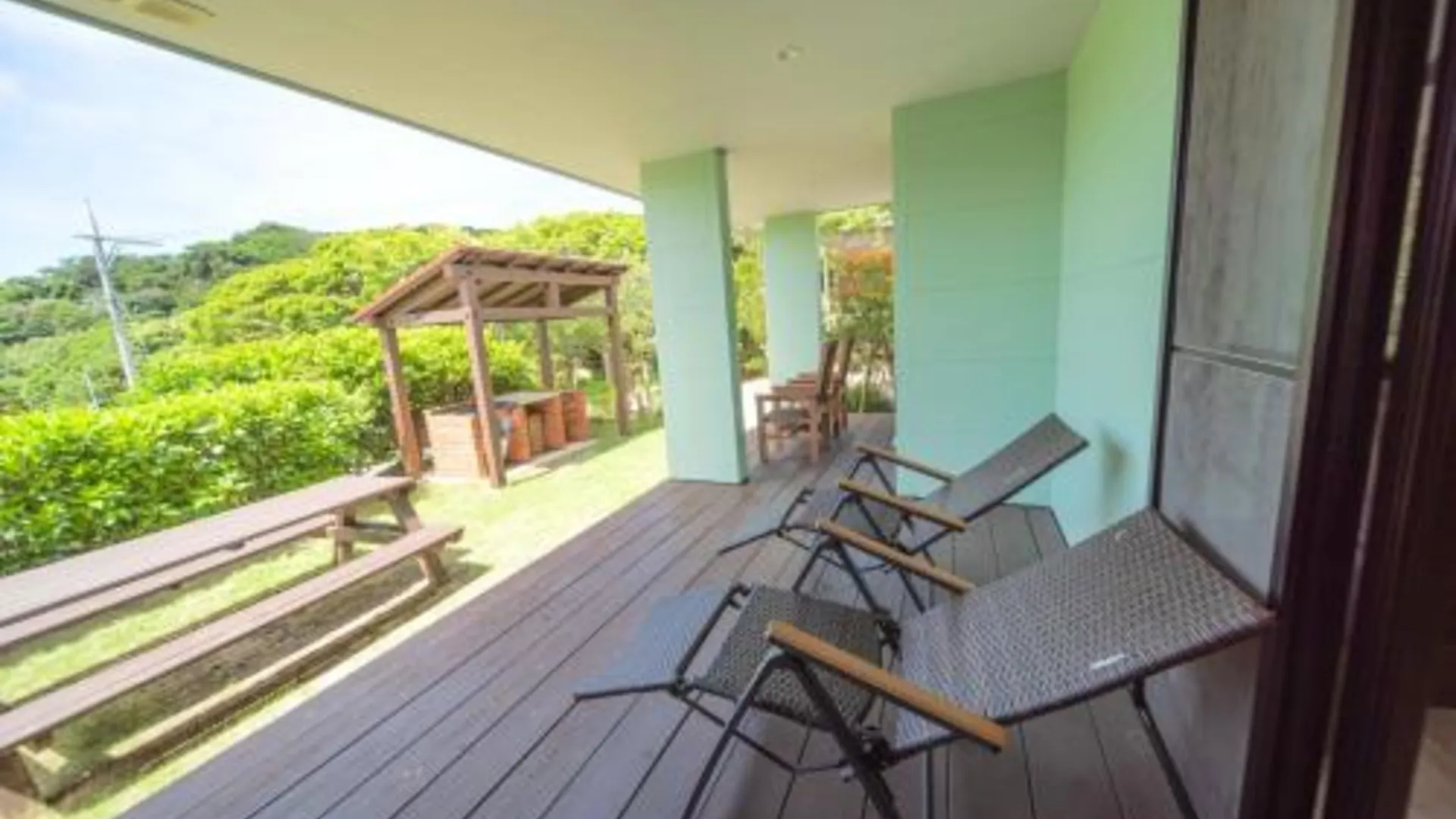 오키나와 본섬 츄라우미 빌리지 모토부-후지-카르스트 4성급 게스트하우스 레스토랑