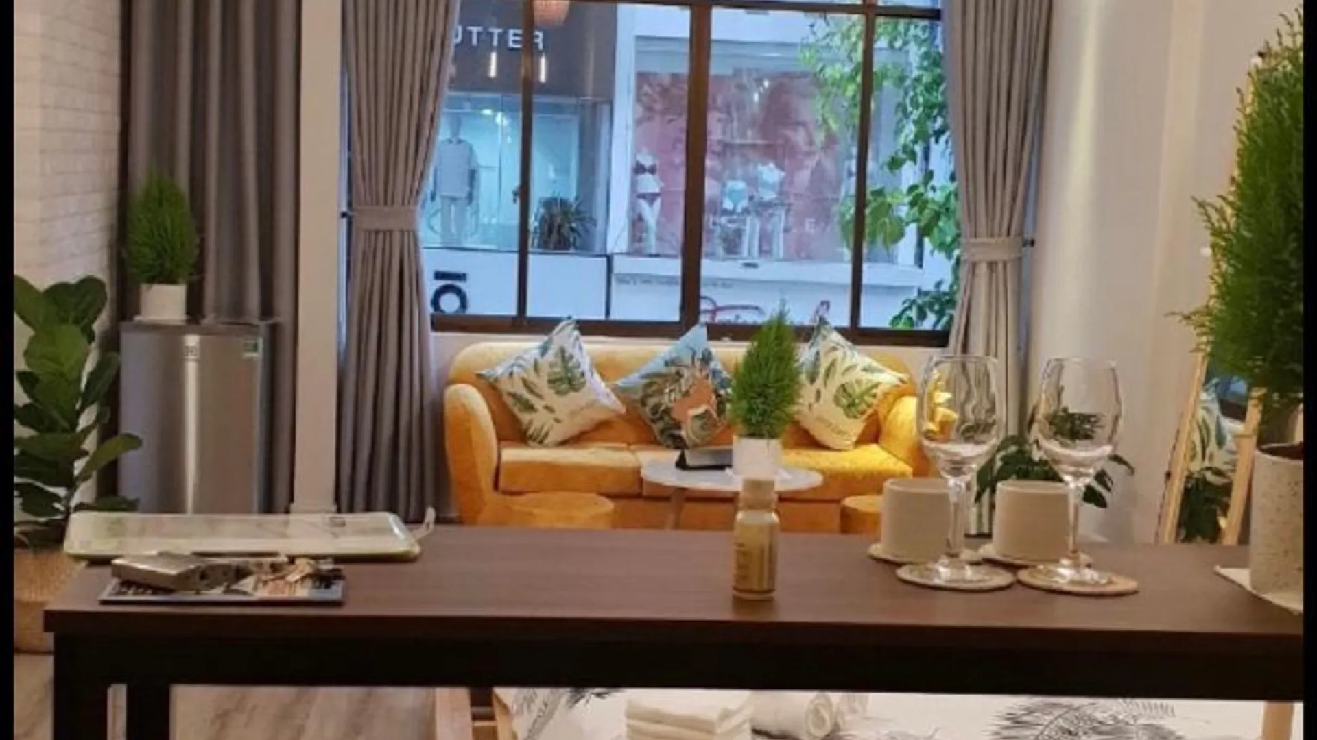 호치민 1군의 아파트먼트 (38m², 침실 1개, 프라이빗 욕실 1개) 2성급 싱글룸 로비