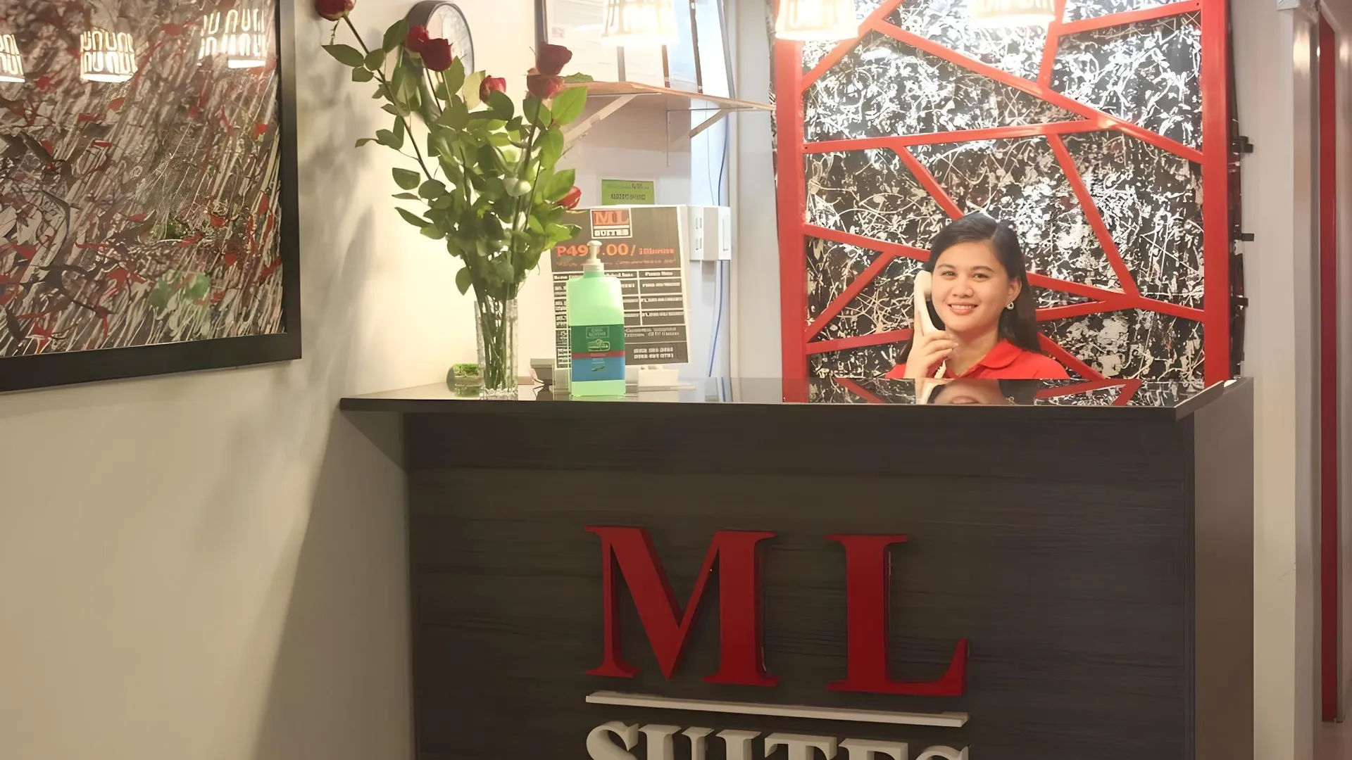 세부 ML 스위트 2성급 호텔 외관