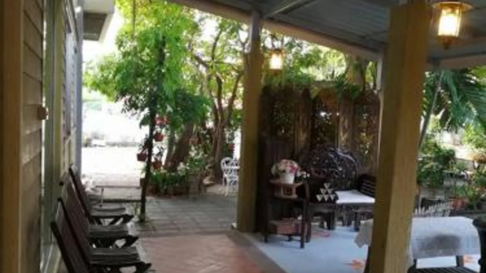 방콕 นอนในสวน รีสอร์ท 3성급 호텔 전망