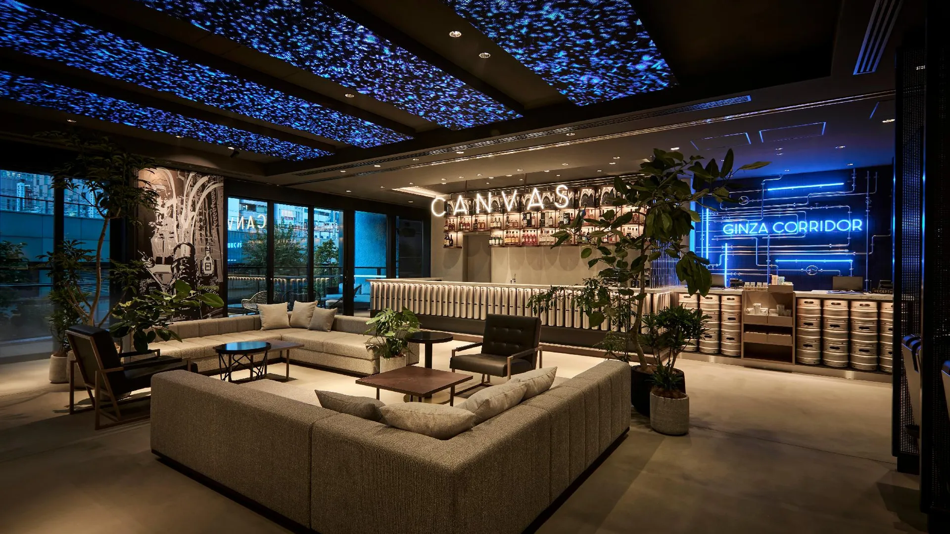 도쿄 / 동경 더 로얄 파크 캔버스 긴자 코리도 4성급 호텔 객실