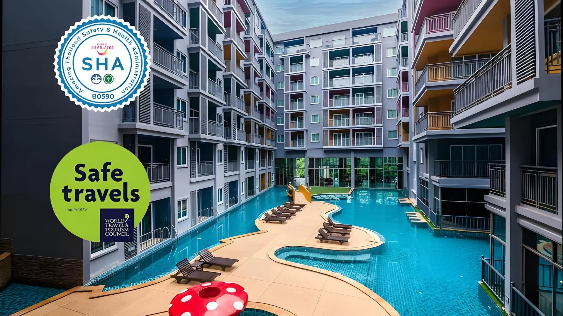 푸켓 엘리트 스위트 파통 4성급 호텔 수영장