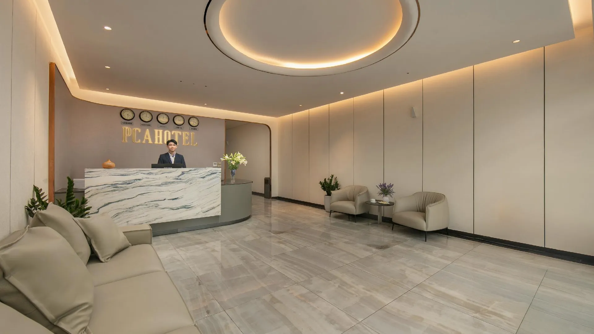 하노이 PCA 호텔 2 - 빈홈즈 오션파크 3성급 호텔 로비