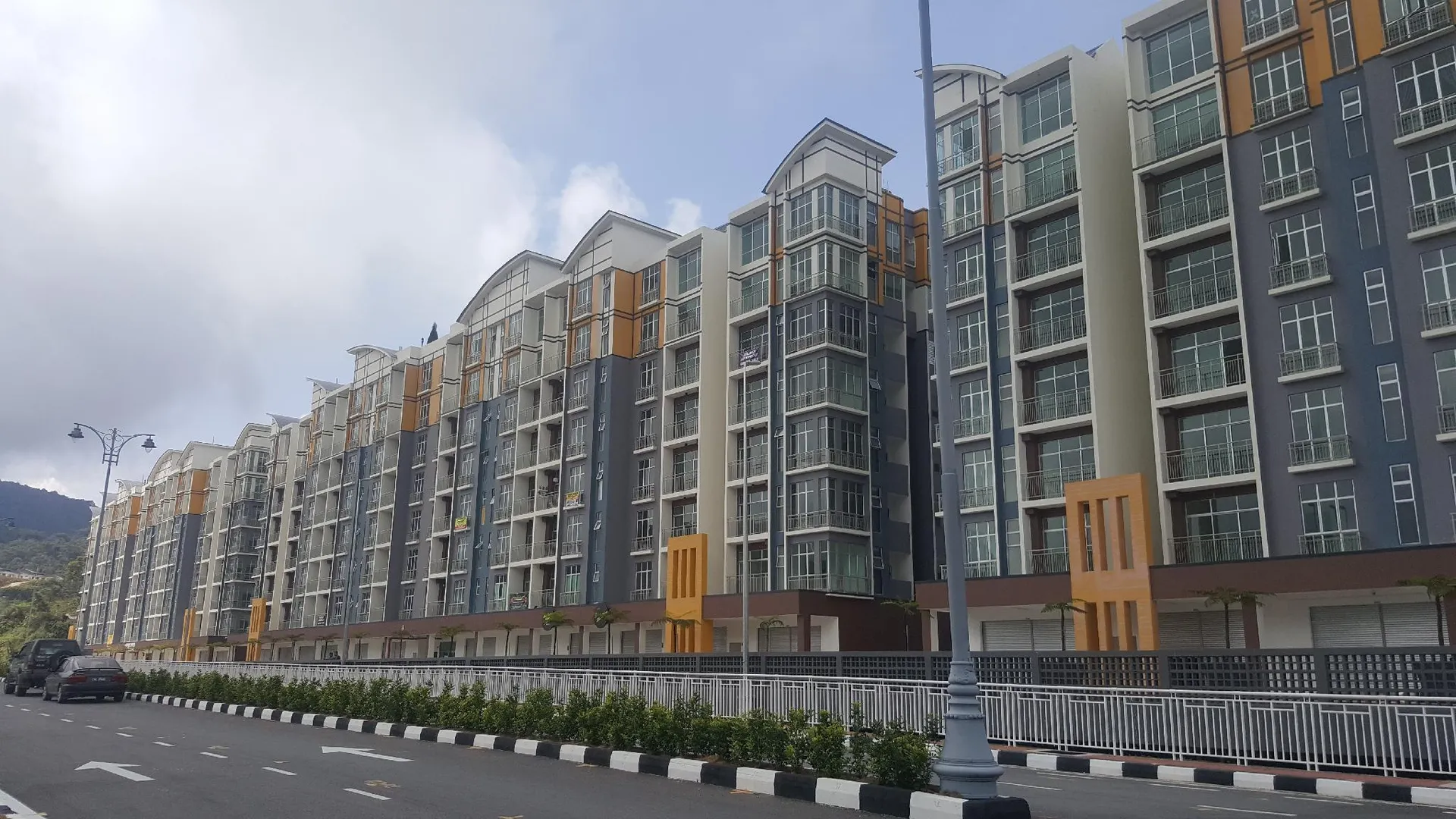 카메론 하일랜즈 브린창의 아파트먼트 (743m², 침실 2개, 프라이빗 욕실 2개) 3성급 싱글룸 수영장