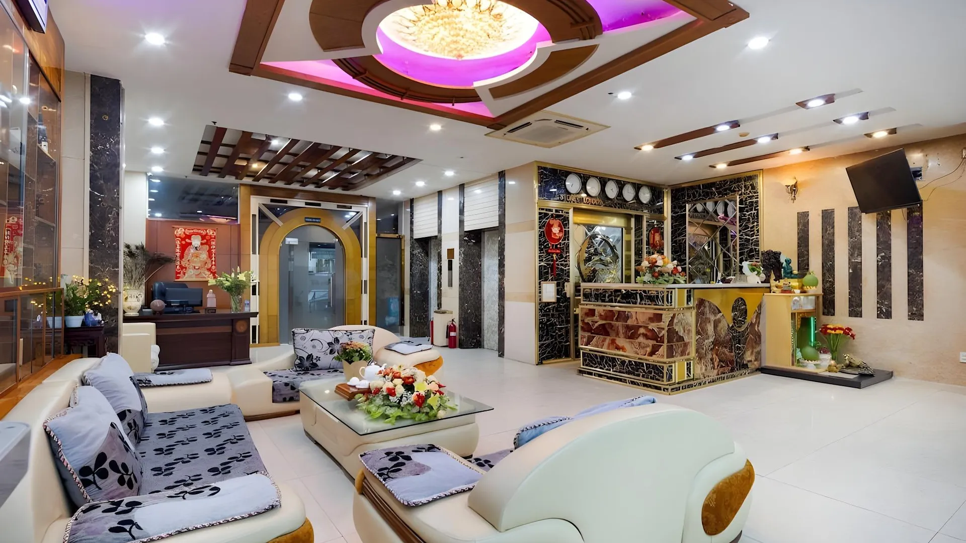 호치민 보스 팰리스 호텔 3성급 호텔 레스토랑