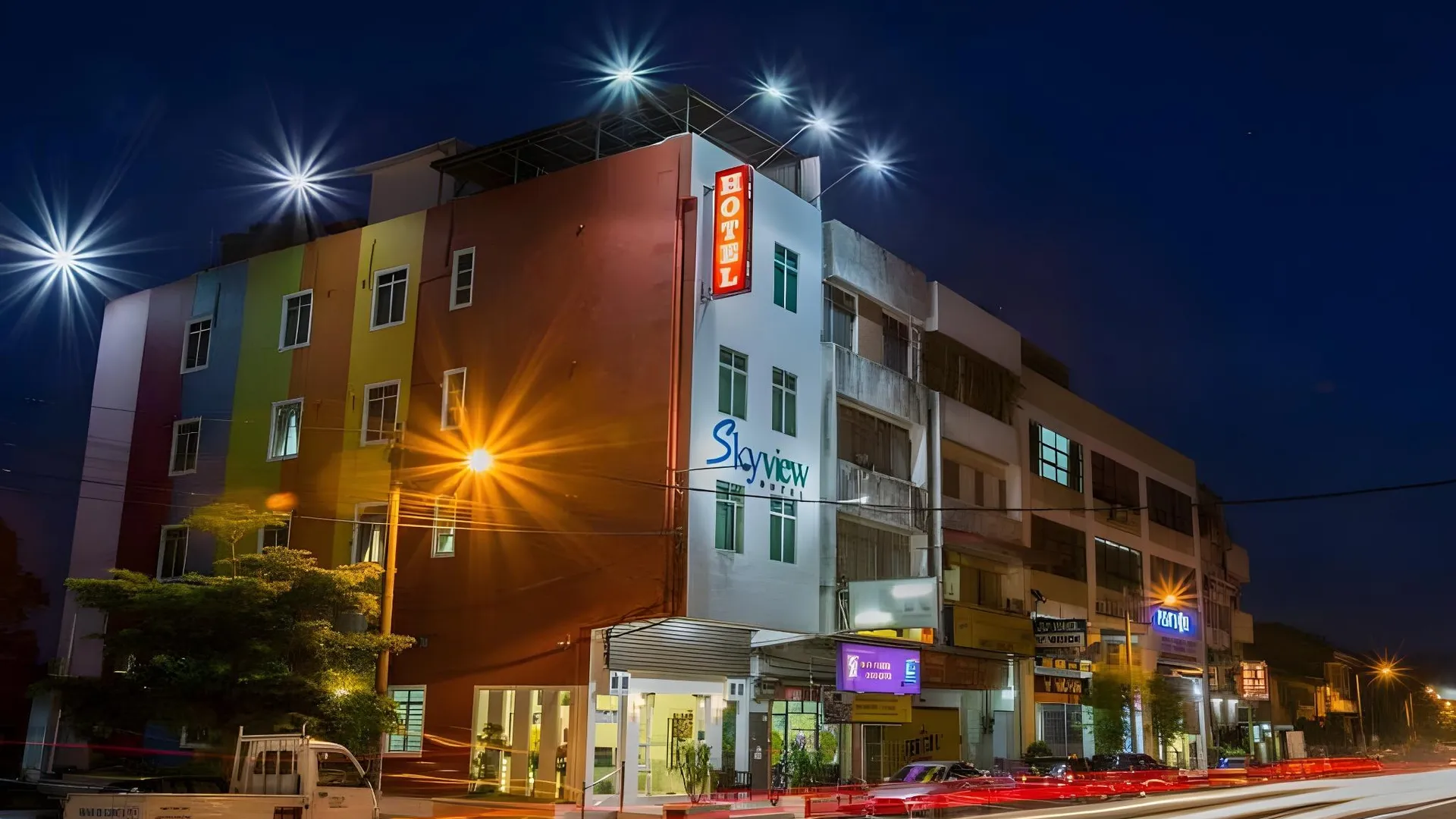 추카이 스카이뷰 호텔 1성급 호텔 전망