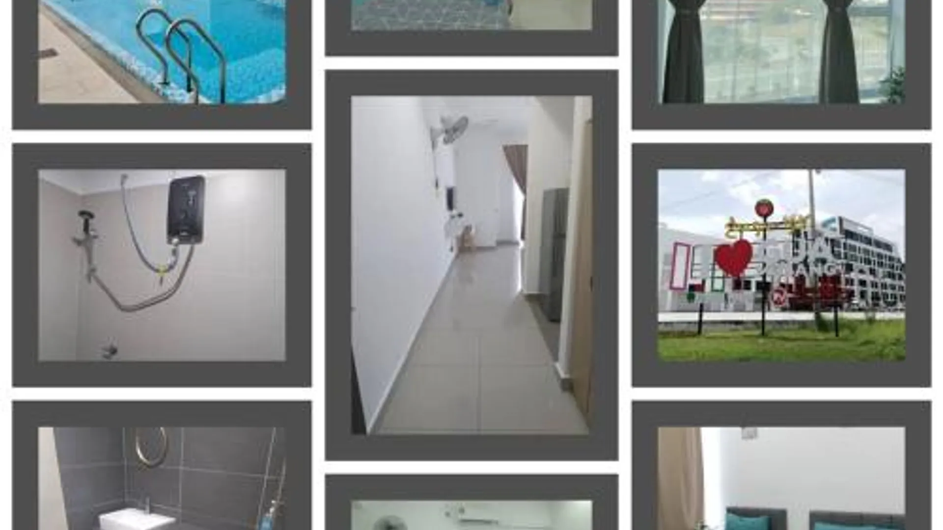 구아무상 GR STUDIO APARTMENT @ Hotel Mutiara 3성급 호텔 전망