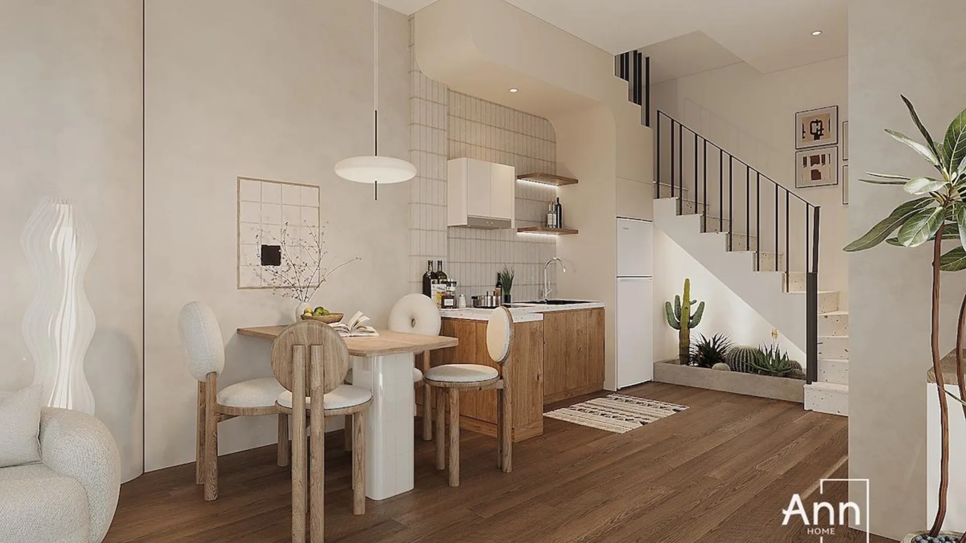 호치민 5군의 아파트먼트 (50m², 침실 1개, 프라이빗 욕실 1개) 4성급 싱글룸 객실