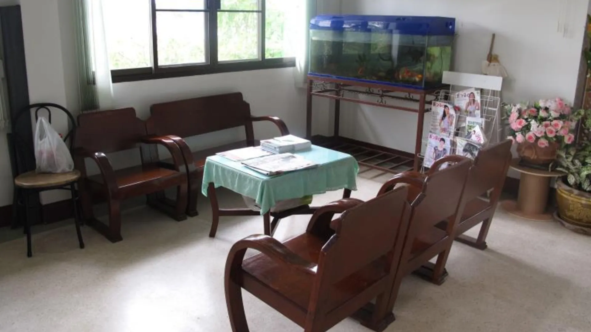 치앙라이 칸마니 인 1성급 호텔 전망