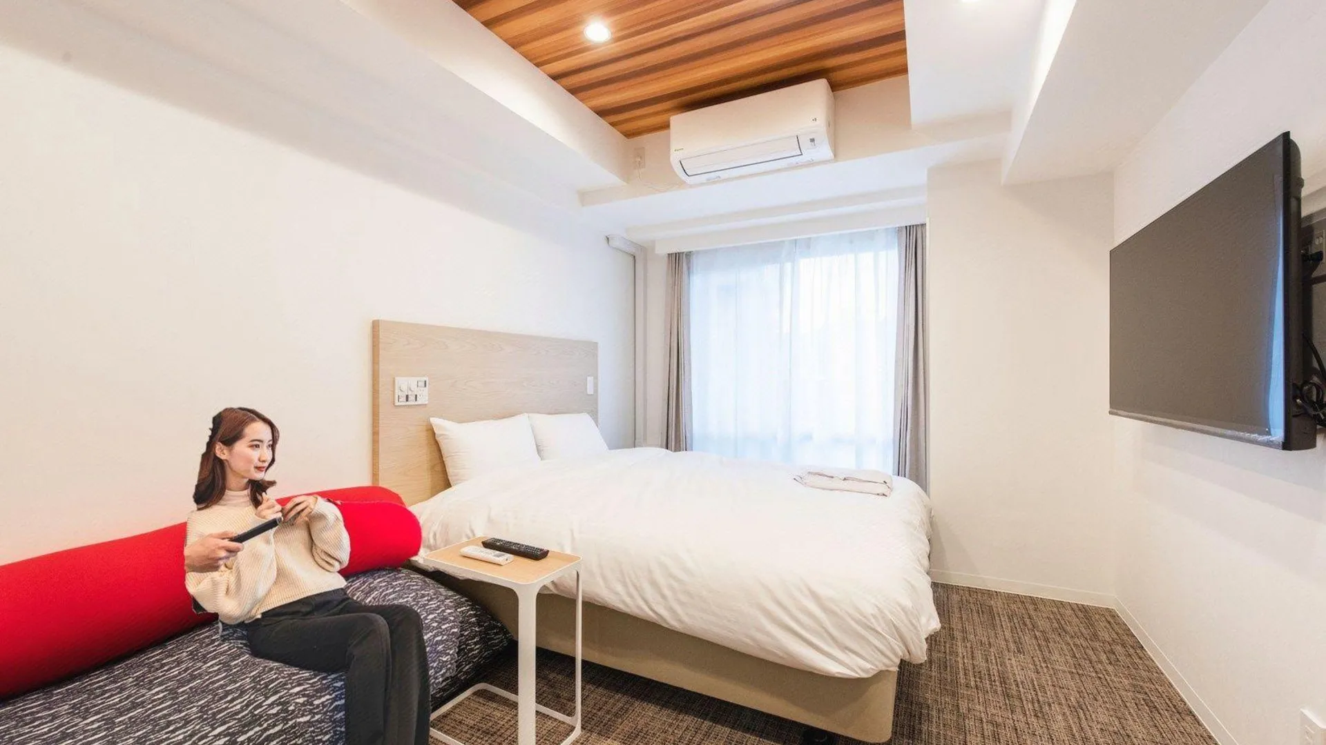 오사카 호텔 릴리프 남바 다이코쿠초 3성급 호텔 전망