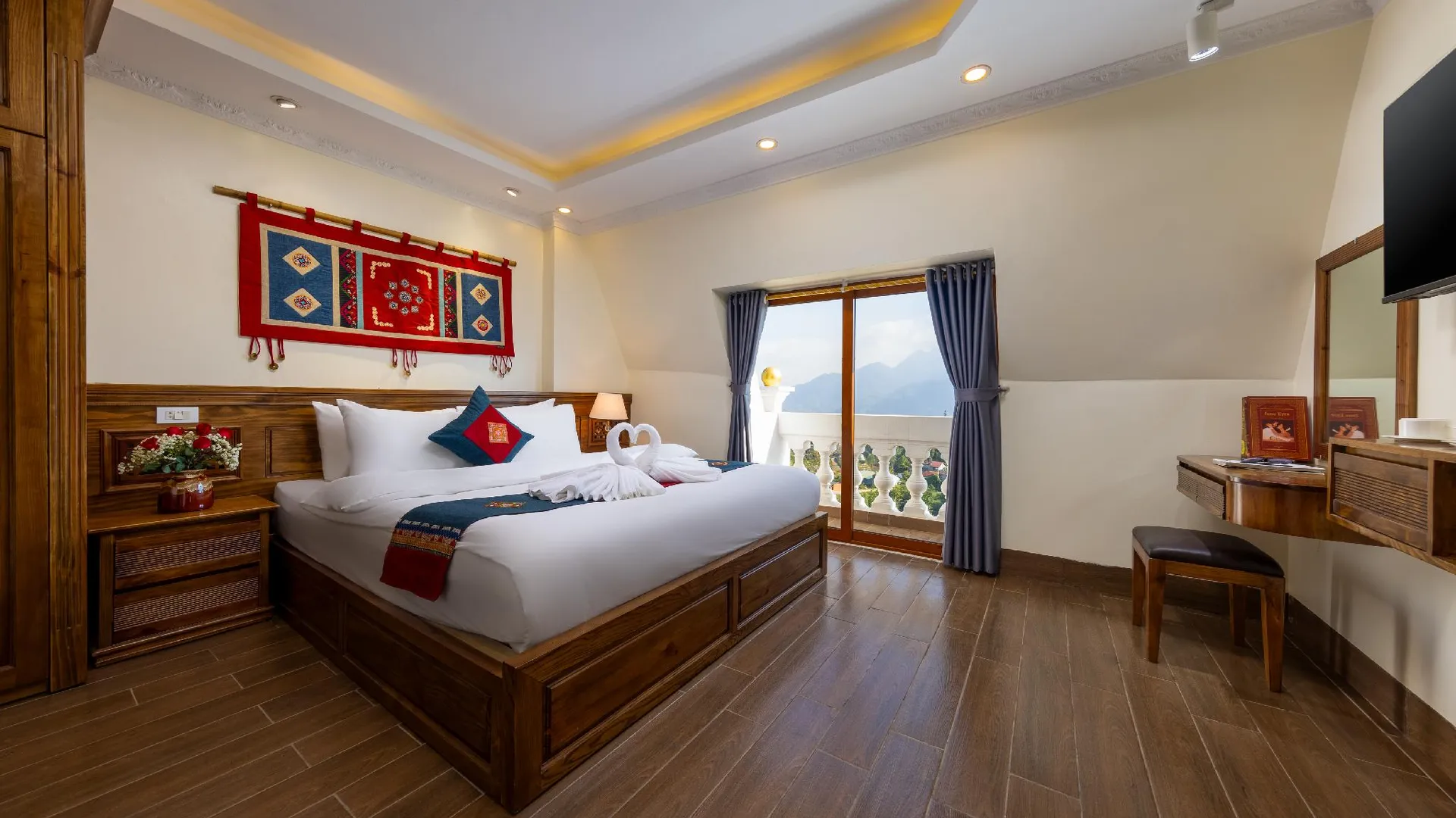 사파 사파 TT 홈스테이 5성급 게스트하우스 스위트룸