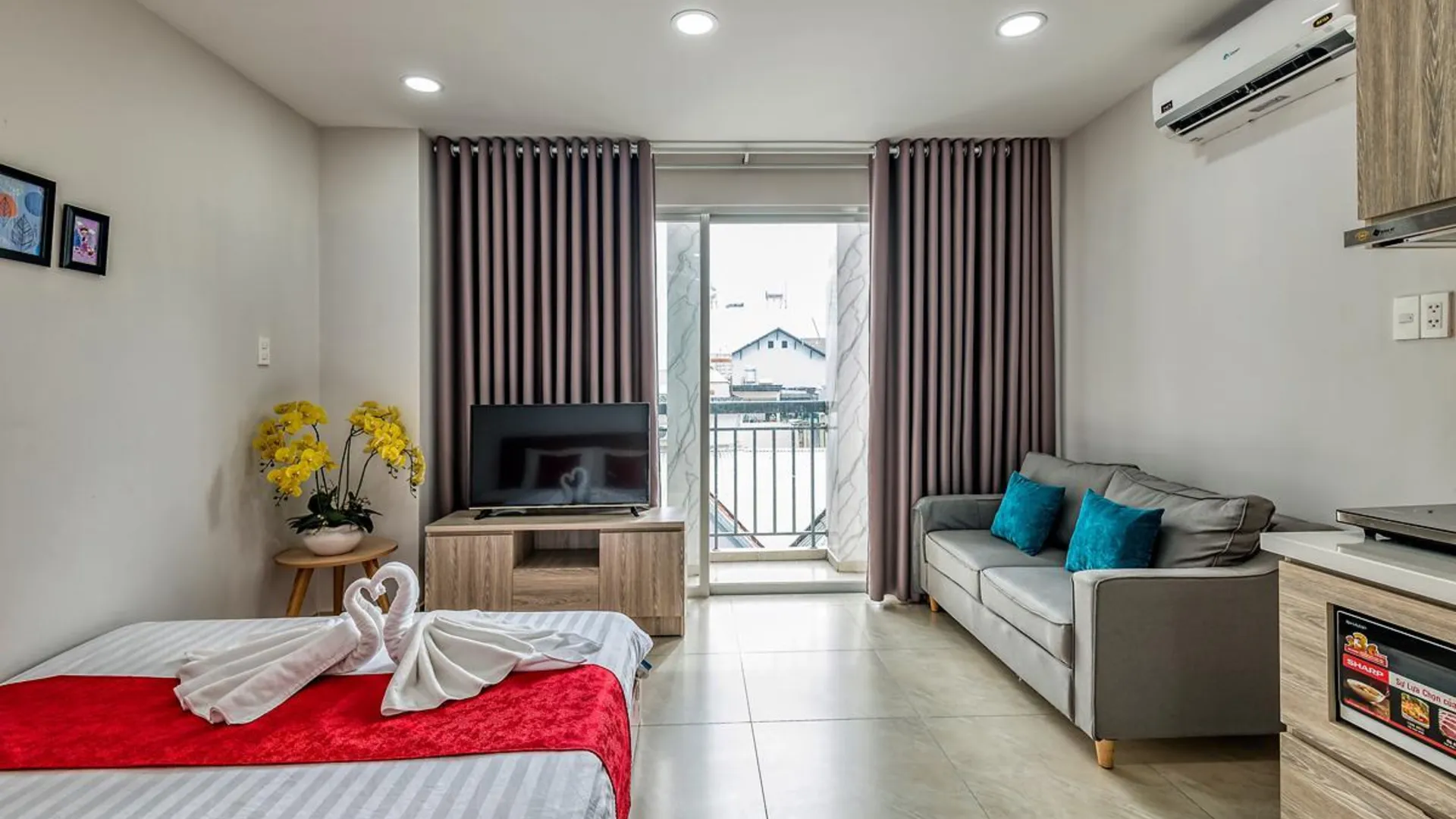 호치민 체리 호텔 앤 아파트먼트 4성급 호텔 스위트룸