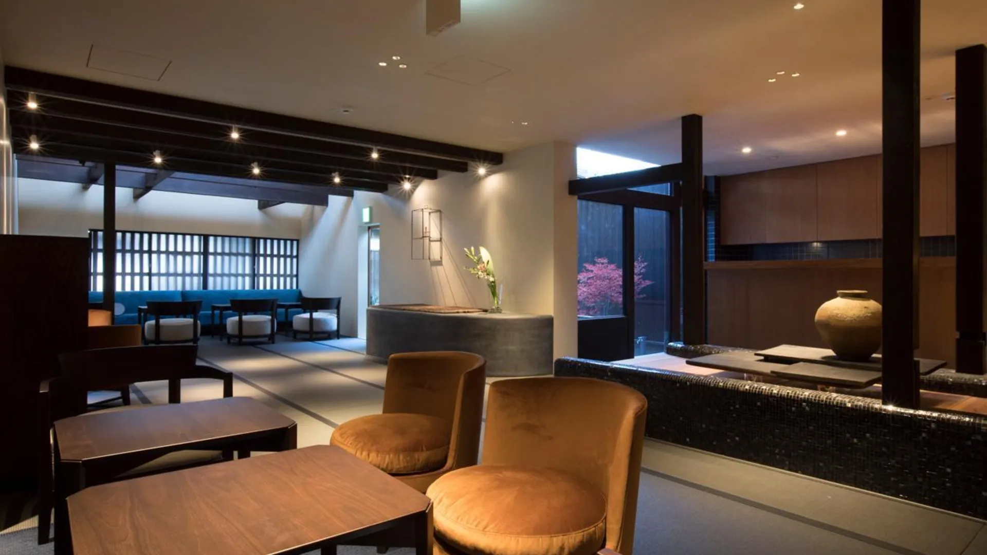 교토 소와카 4성급 호텔 로비