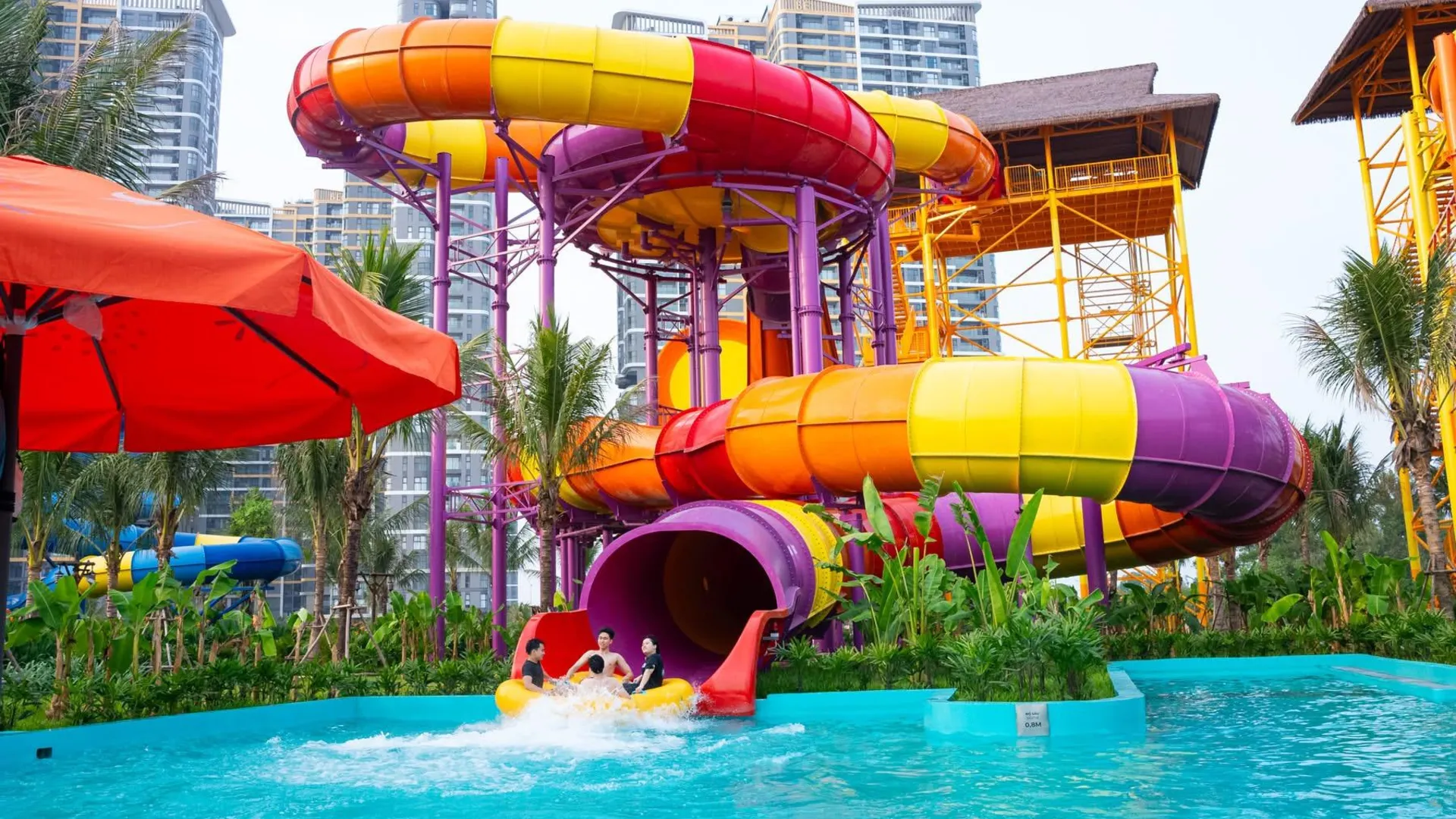 호치민 AQHomes 앳 빈홈즈 그랜드 파크 3성급 게스트하우스 수영장