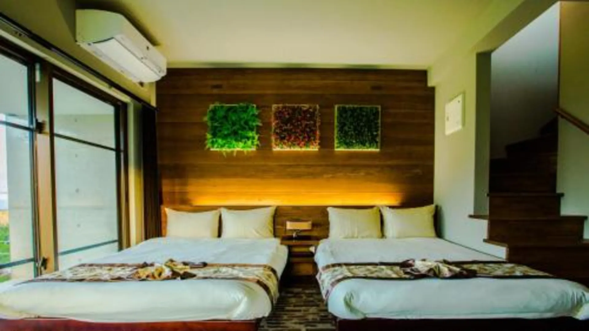 오키나와 본섬 나키진의 빌라 (90m², 침실 2개, 프라이빗 욕실 2개) 4성급 게스트하우스 스위트룸