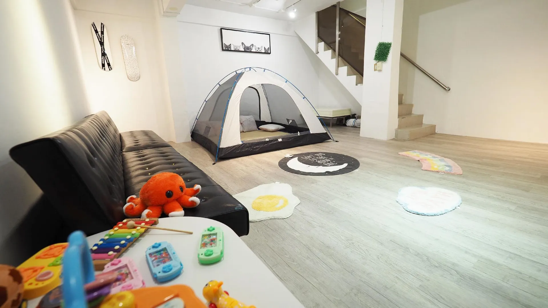 타이베이 다안 구의 프라이빗 하우스 (132m², 침실 4개, 프라이빗 욕실 2개) 3성급 싱글룸 외관