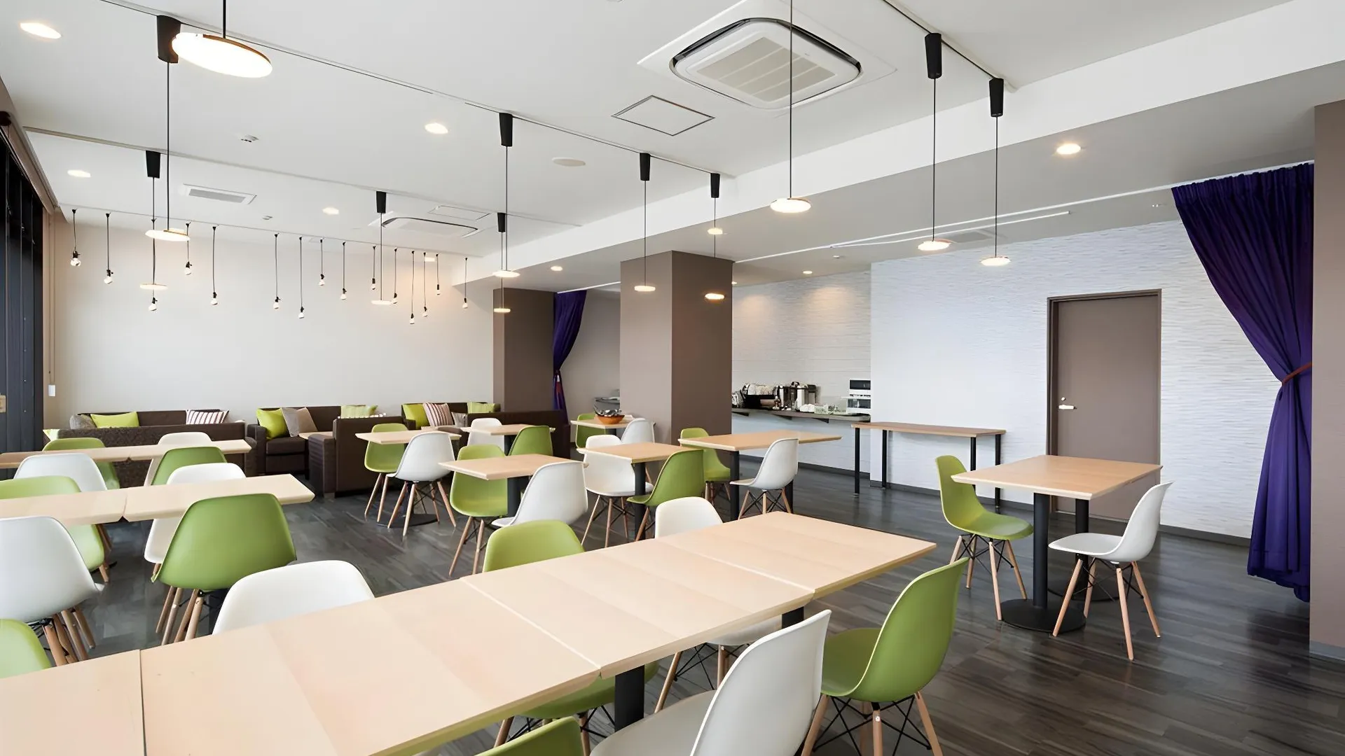 교토 그린 리치 호텔 교토 에키 미나미 인공 온센 후타마타 유노하나 3성급 호텔 레스토랑