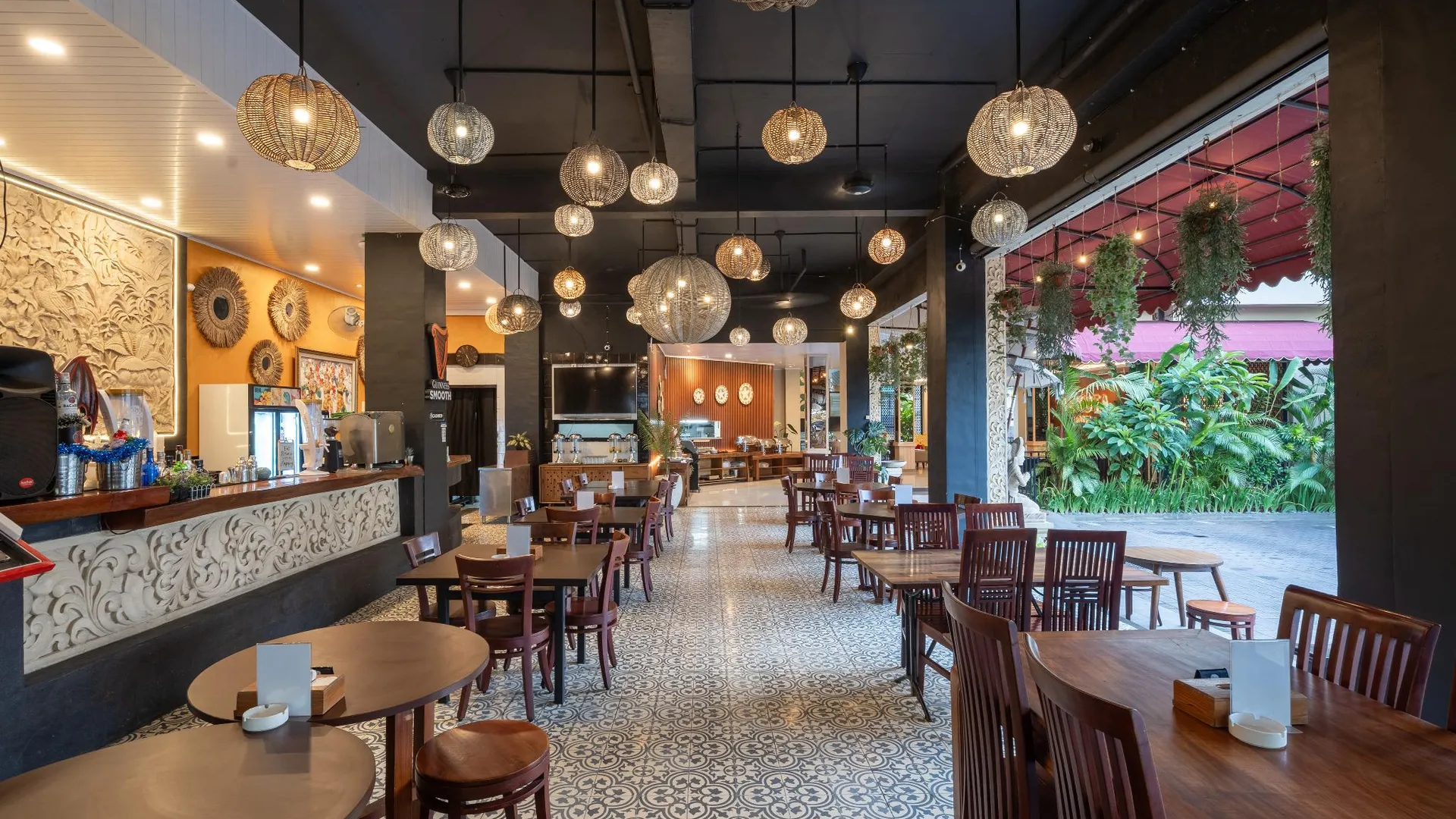 발리 데쿠타 호텔 3성급 호텔 레스토랑