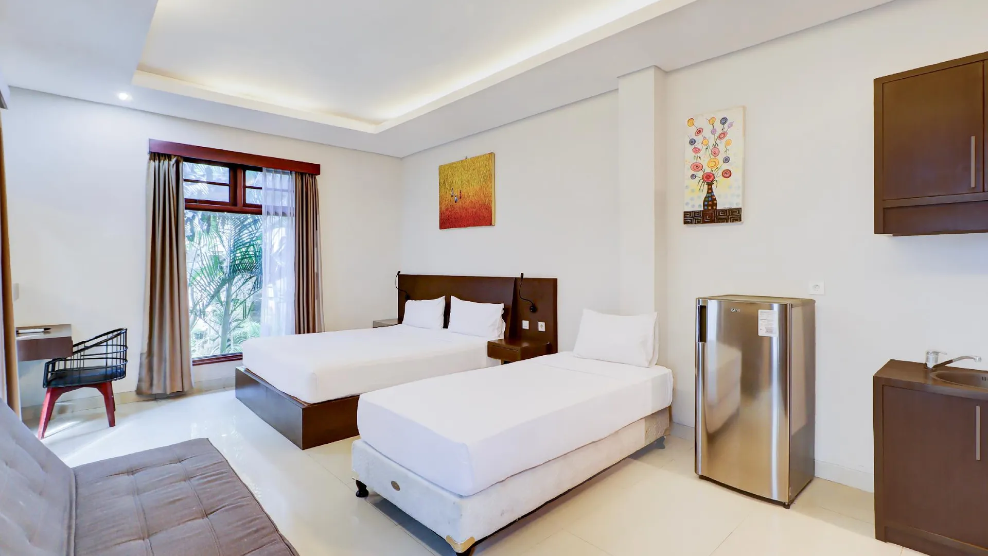 발리 컬렉션 O 발리 사누르 비치 근처 구 아카르사 트랜짓 4성급 호텔 스위트룸