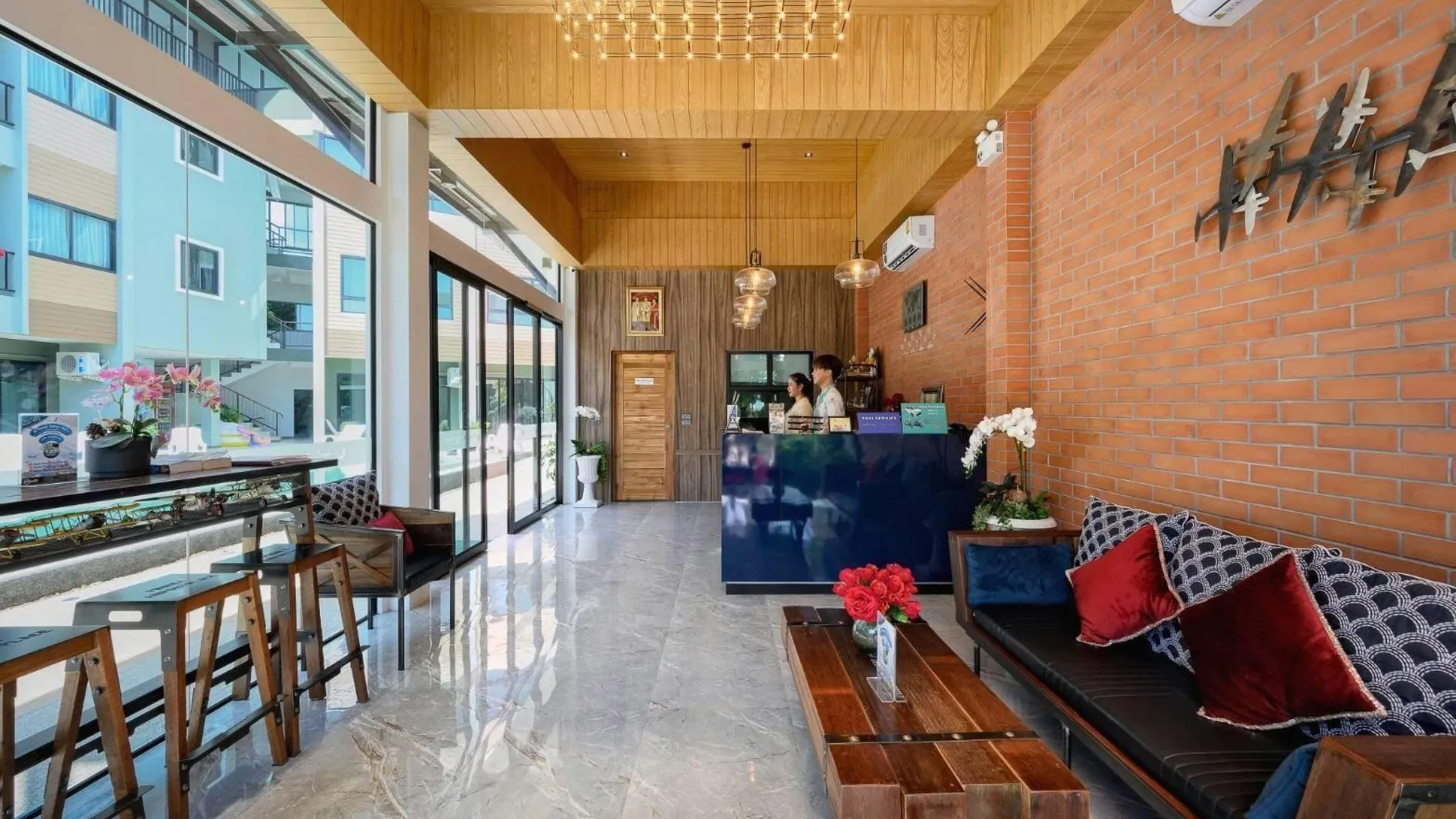 푸켓 푸켓 에어포트 플레이스 3성급 호텔 로비