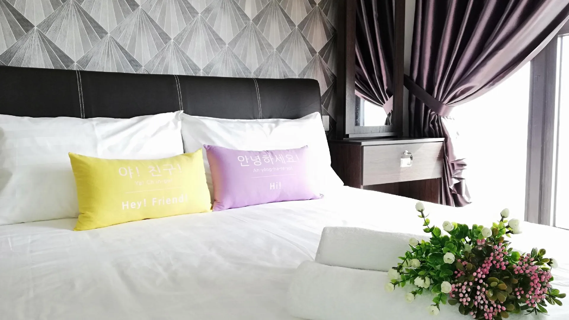 조호바루 / 조호르바루 당가베이의 아파트먼트 (850m², 침실 2개, 프라이빗 욕실 2개) 4성급 게스트하우스 스위트룸