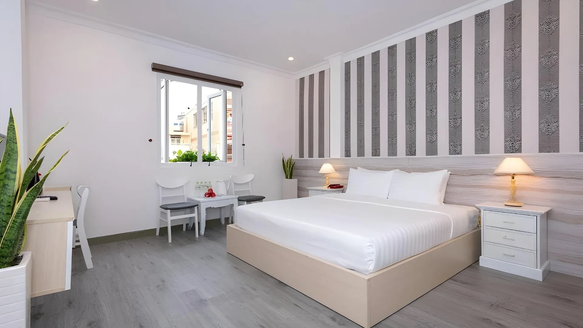 호치민 더 원 호텔 벤탄 3성급 호텔 스위트룸