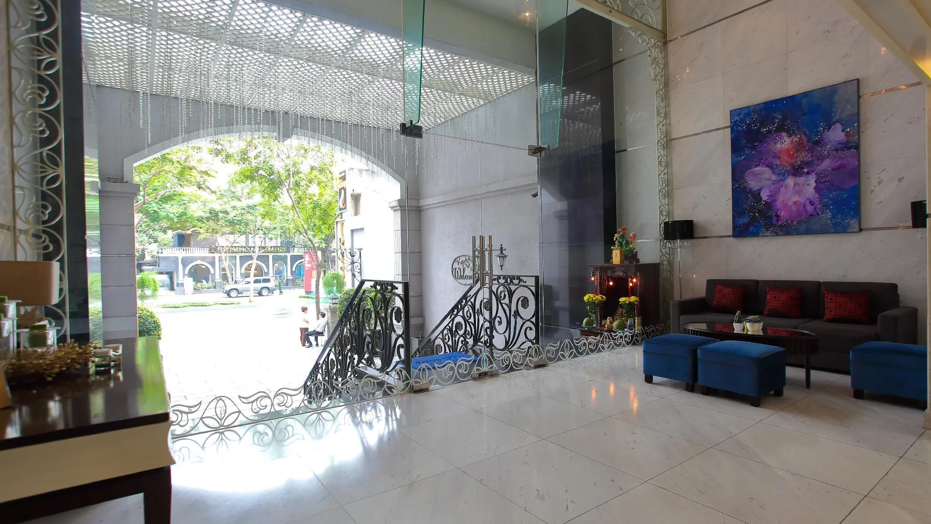 호치민 아이리스 호텔 사이공 3성급 호텔 수영장