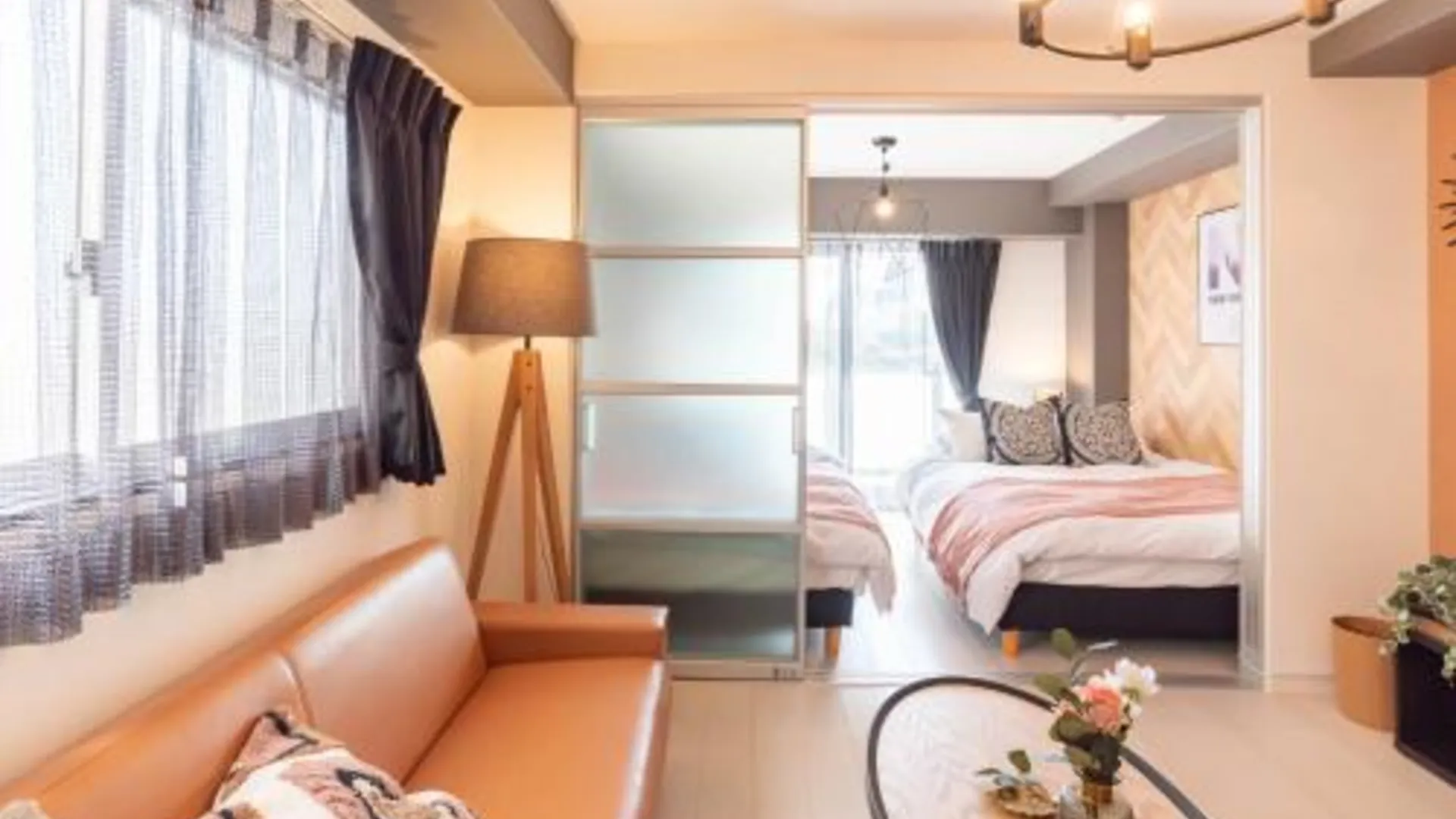 오사카 비쥬 스위트 블룸 3성급 호텔 전망