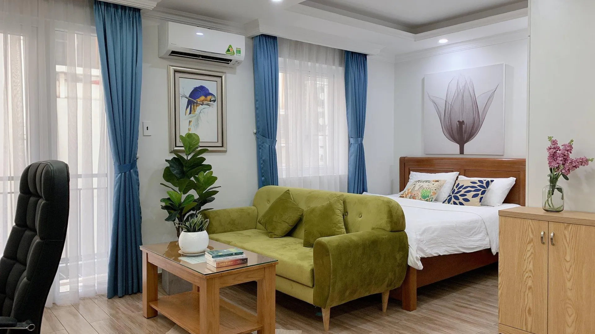 호치민 아틀라스 호텔 앤 아파트먼트 4성급 호텔 객실