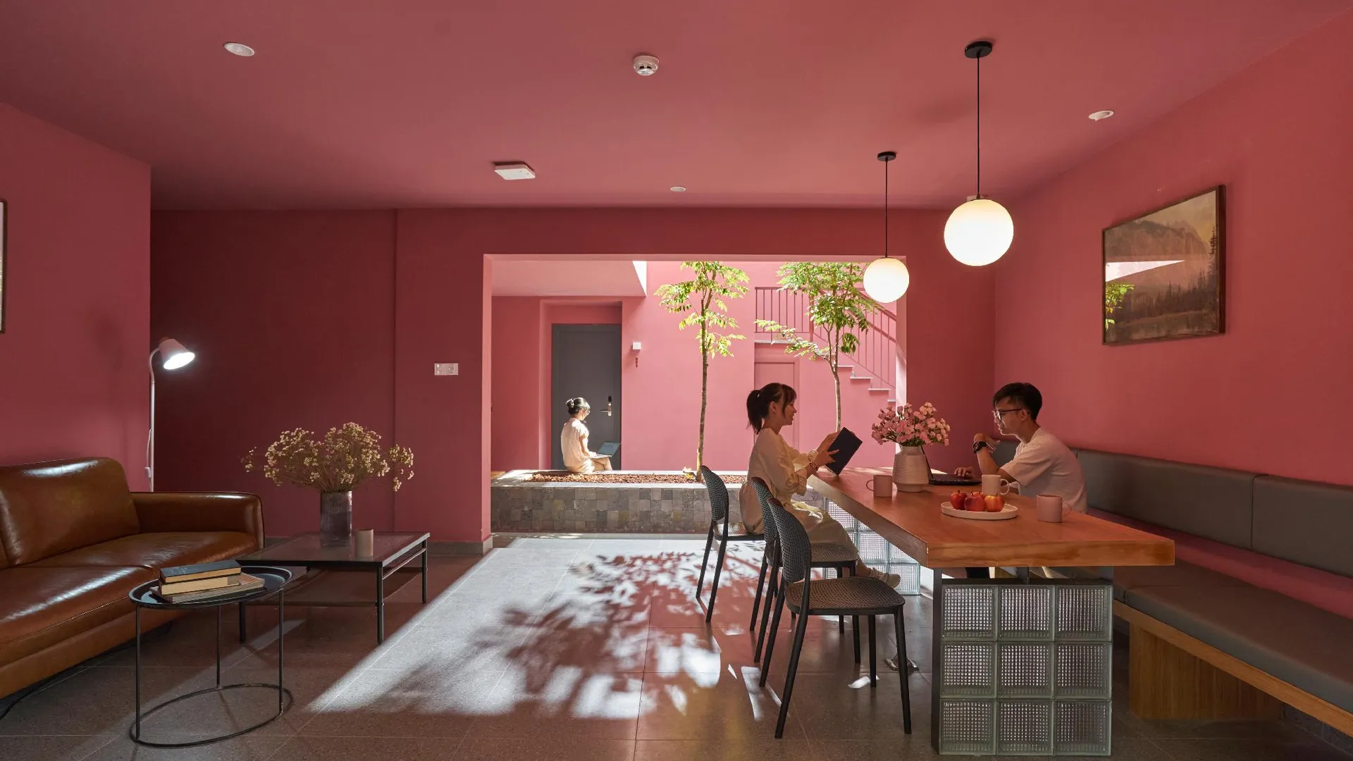 호치민 M 빌리지 리빙 호 비에우 찬 3성급 호텔 로비