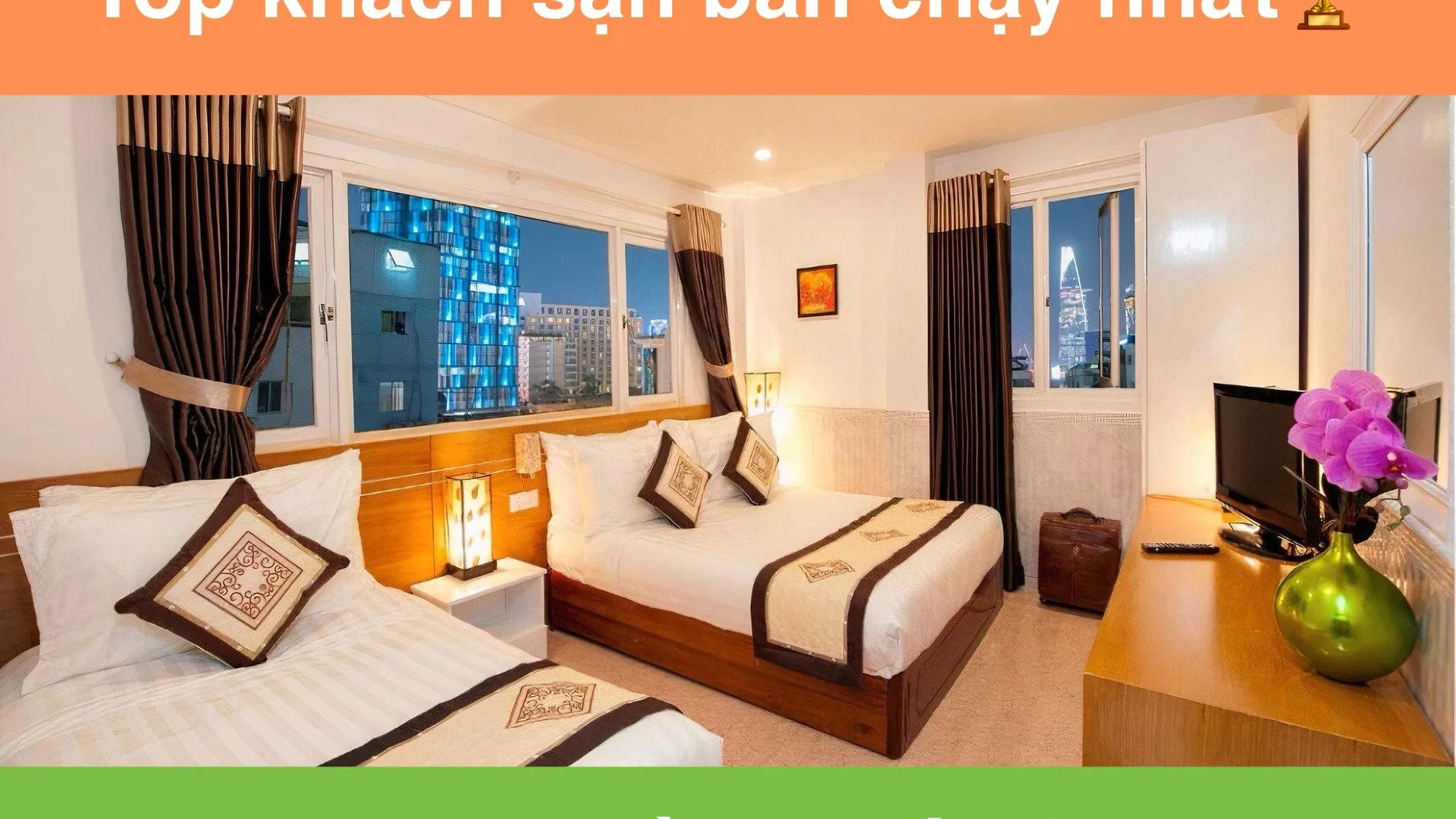 호치민 펠릭스 호텔 2성급 호텔 객실