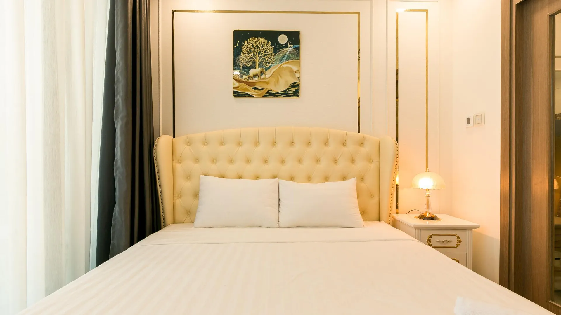 호치민 빈탄의 스튜디오 아파트먼트 (55m², 프라이빗 욕실 1개) 4성급 싱글룸 스위트룸