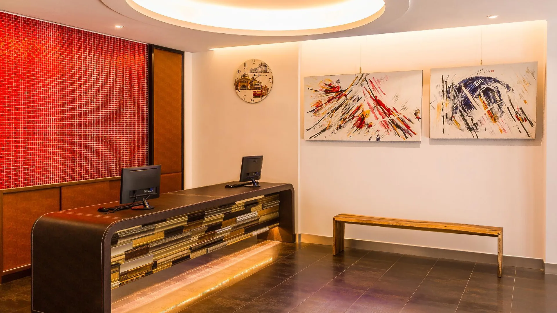 타이베이 Greatt Hotel 3성급 호텔 로비