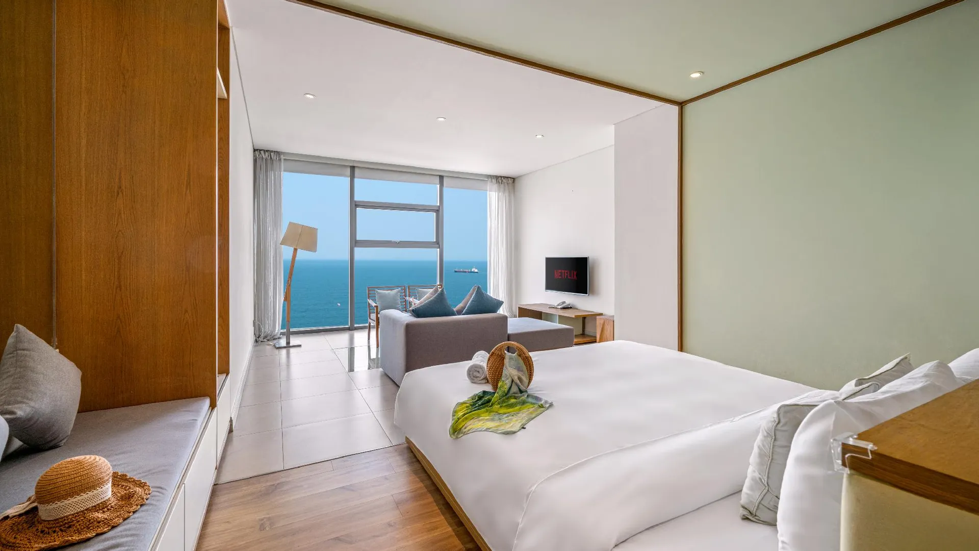 다낭 더 솔트 컬렉션즈 아파트먼트 씨뷰 다낭 4성급 호텔 전망