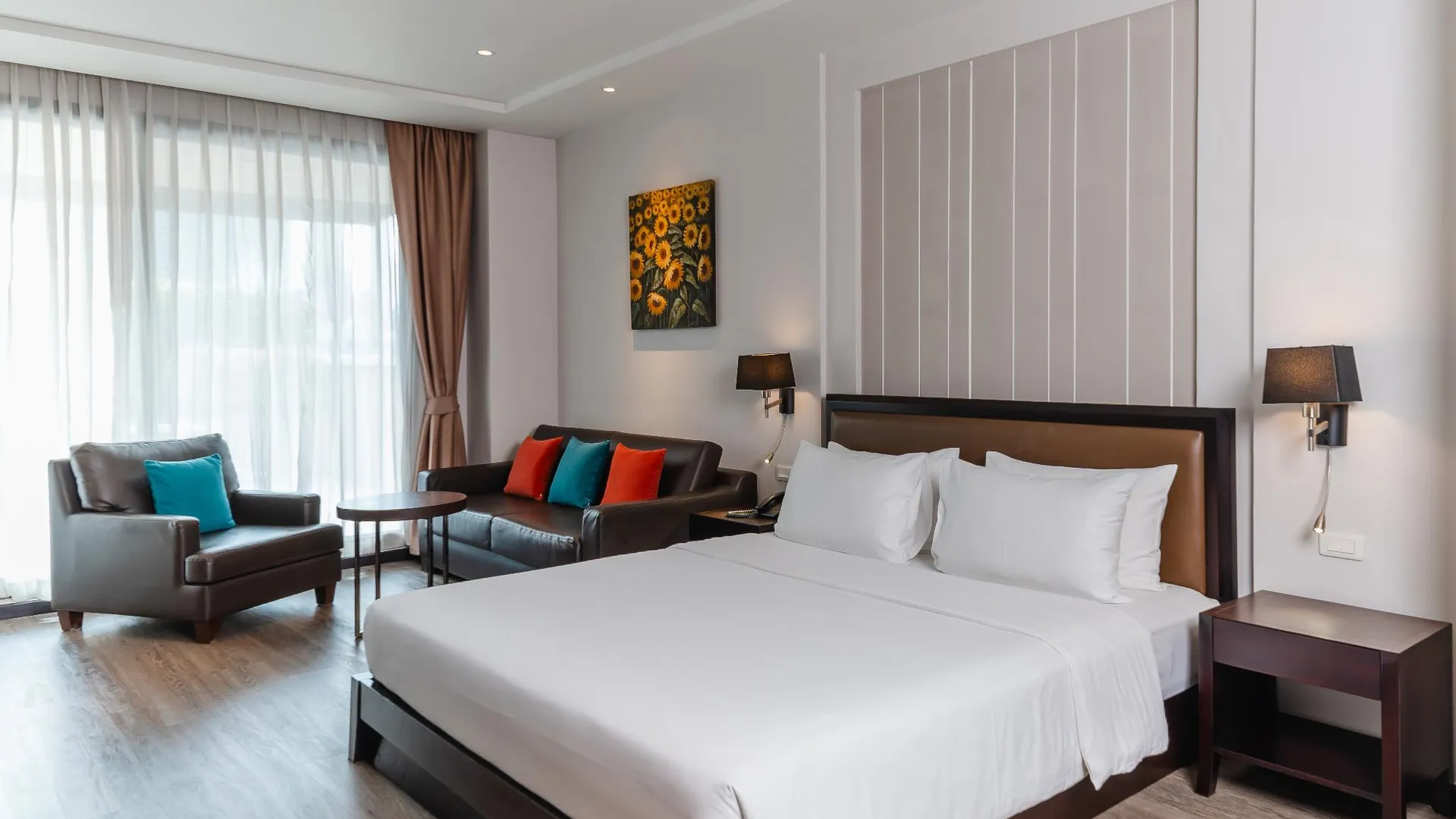 방콕 더 다윈 호텔 3성급 호텔 전망