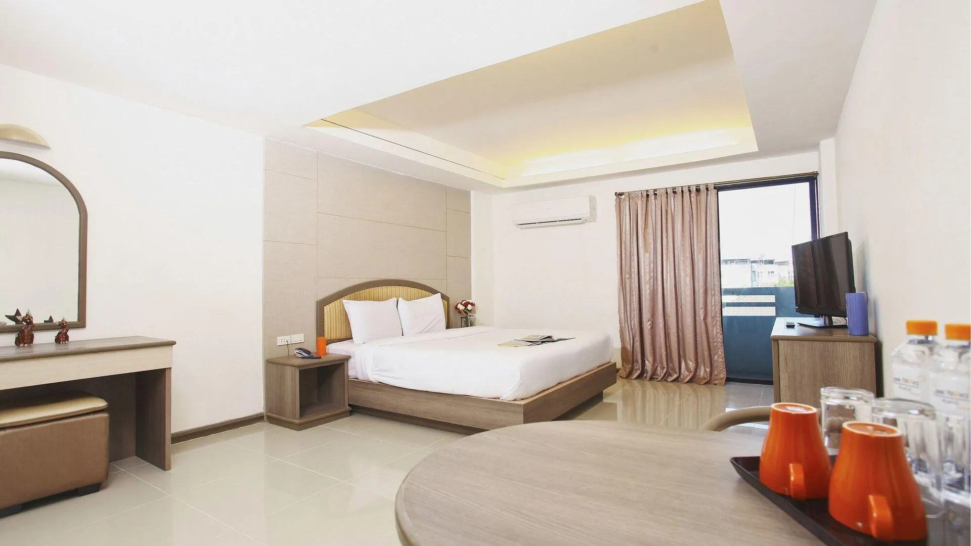 방콕 리 가든 방콕 3성급 호텔 전망