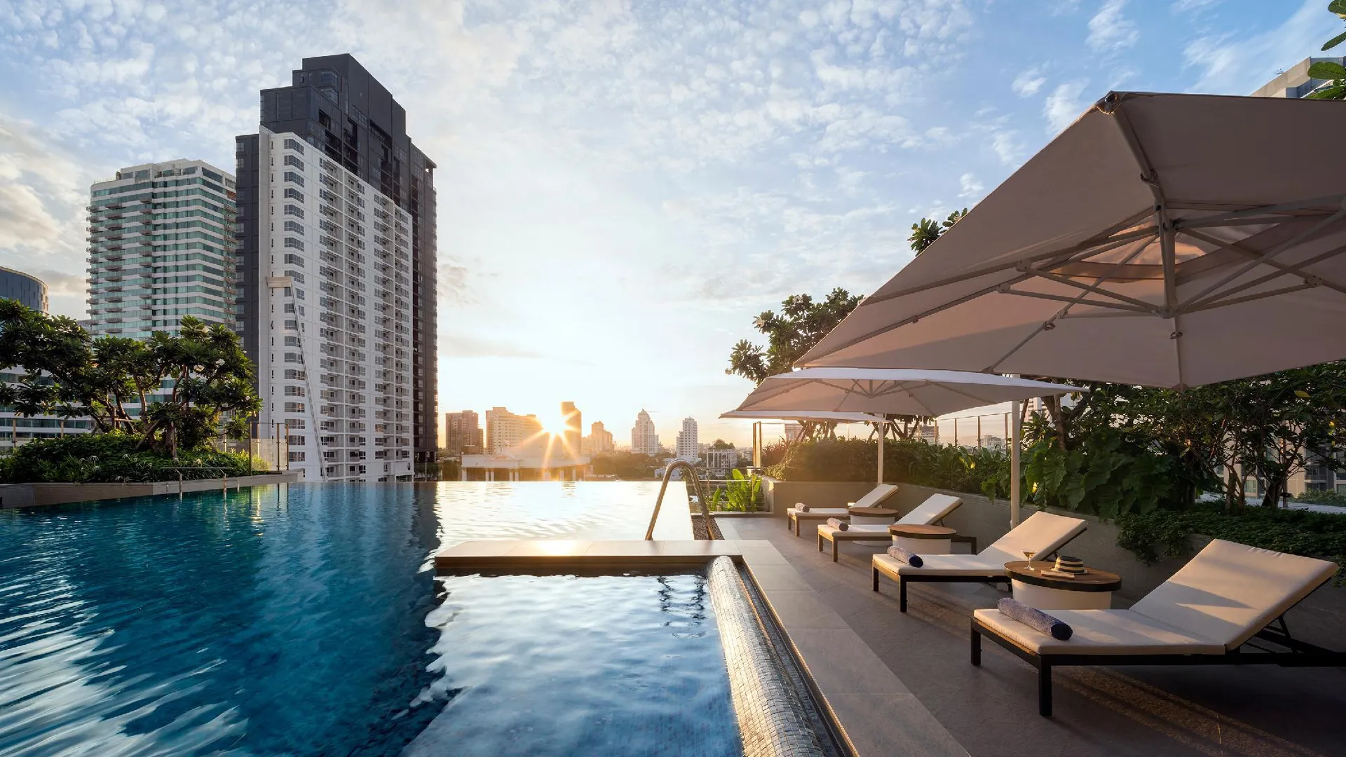 방콕 서머셋 수쿰빗 통로 방콕 4성급 호텔 객실