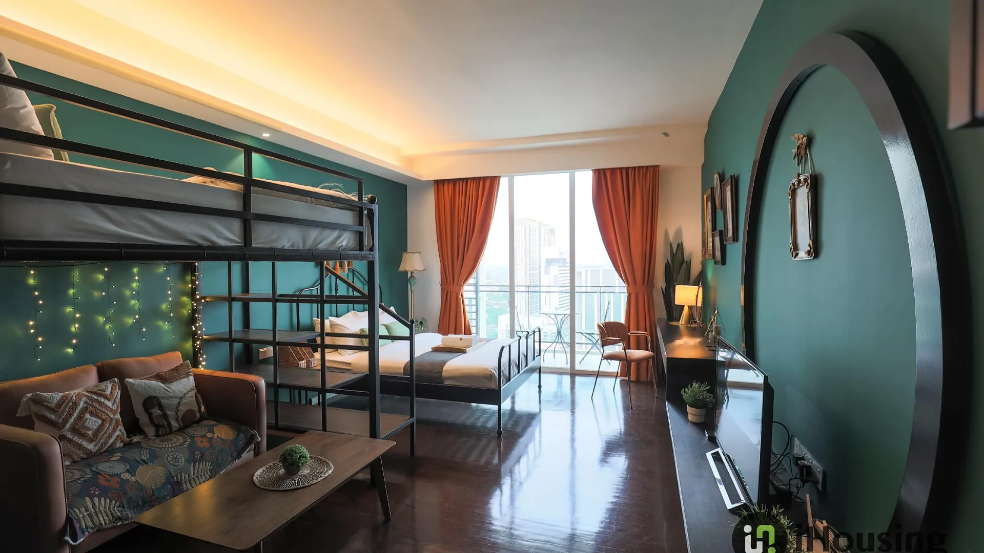 말라카 The Shore 4Pax Room Gigantic Pool 2106 | I Housing 2성급 게스트하우스 객실