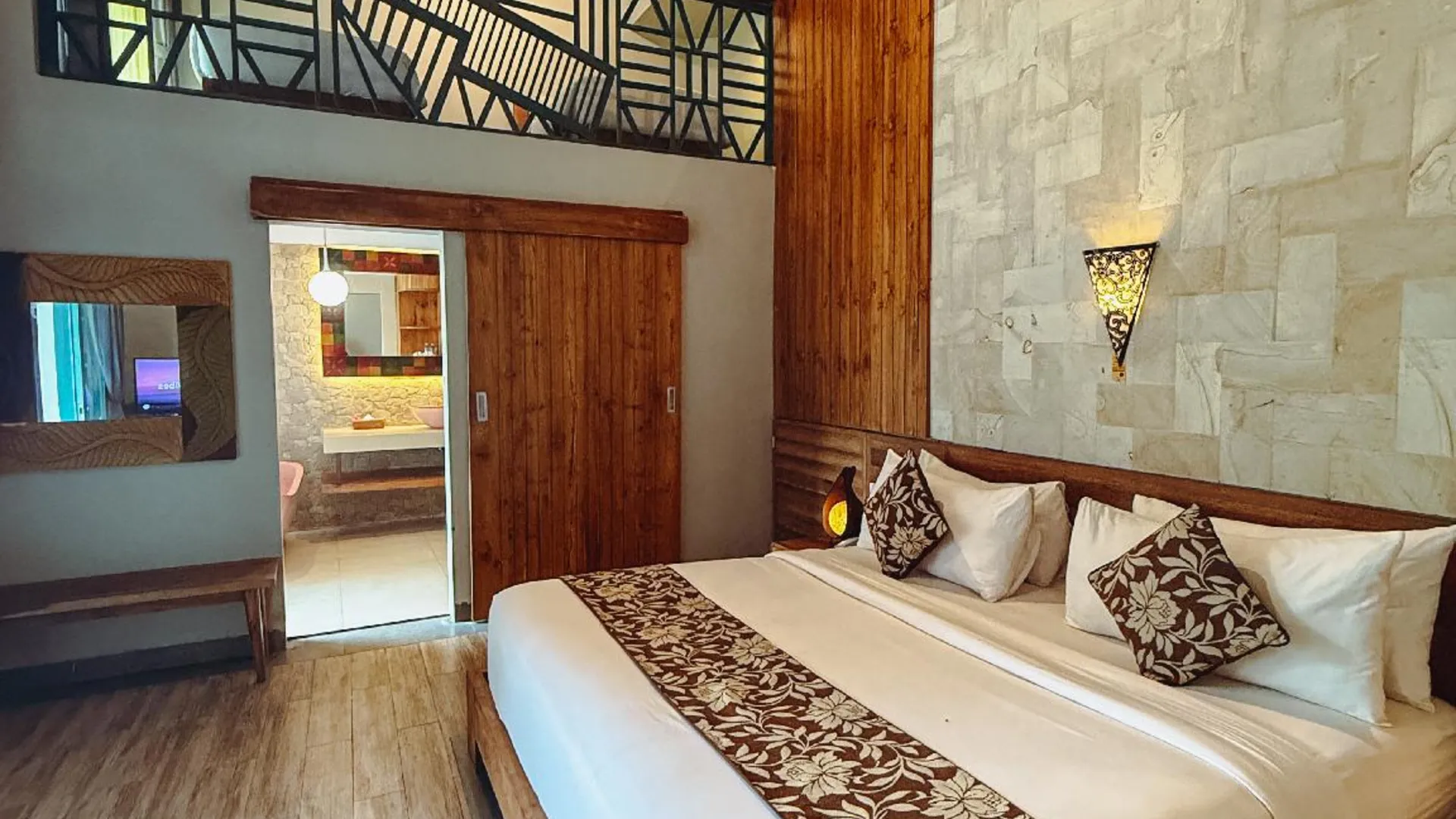 발리 스미냑의 빌라 (80m², 침실 1개, 프라이빗 욕실 1개) 5성급 호텔 객실