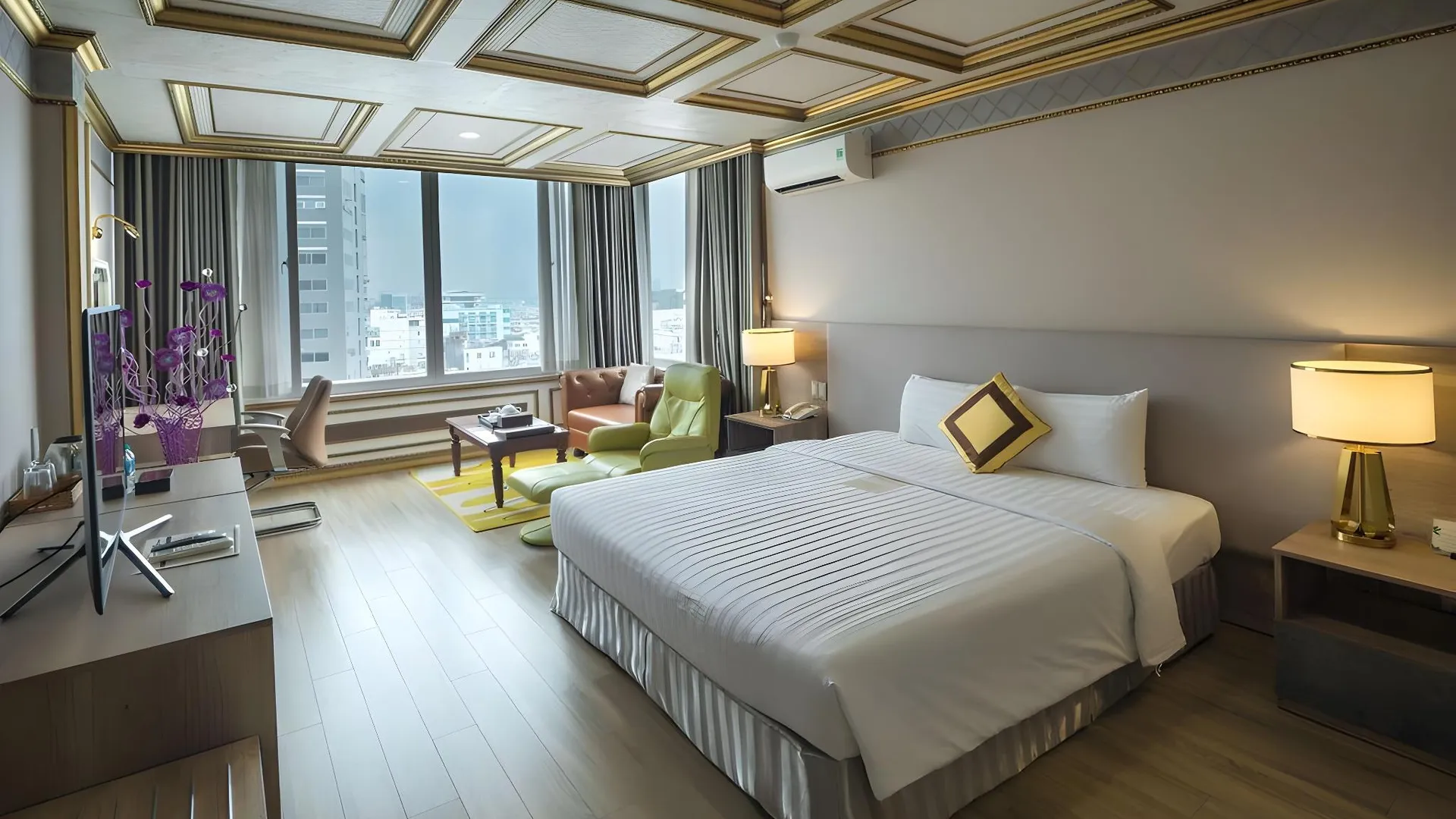 호치민 로터스 사이공 호텔 4성급 호텔 스위트룸