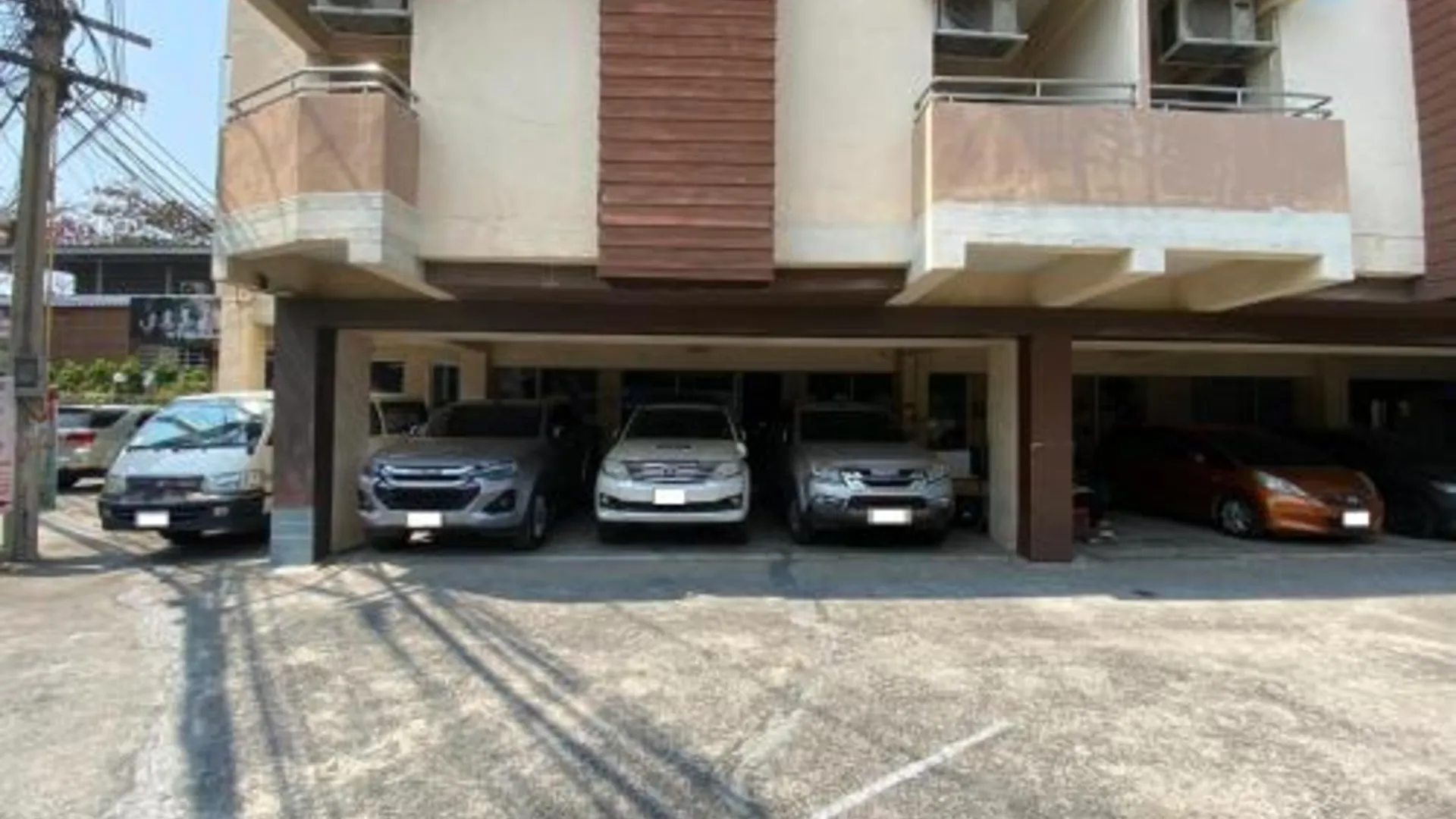 방콕 톤부리의 스튜디오 아파트먼트 (20m², 프라이빗 욕실 1개) 3성급 게스트하우스 전망